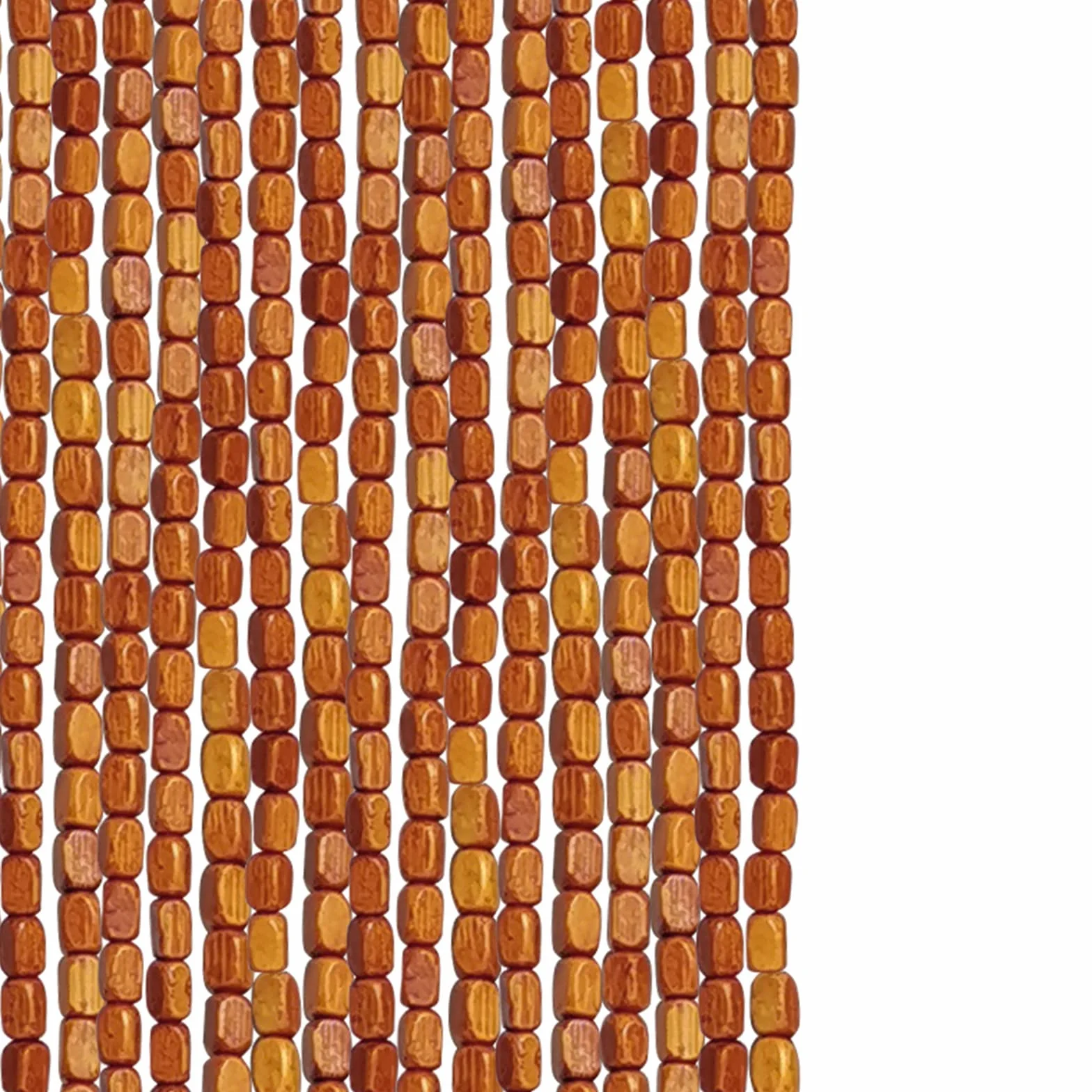 Cortina de Cuentas de bambú Natural, mosquitera divisoria de Puerta de 50 hebras, Personalizable de 50x200cm, Elegante decoración para Ventana y Pasillo, Accesorio ecológico para el hogar.