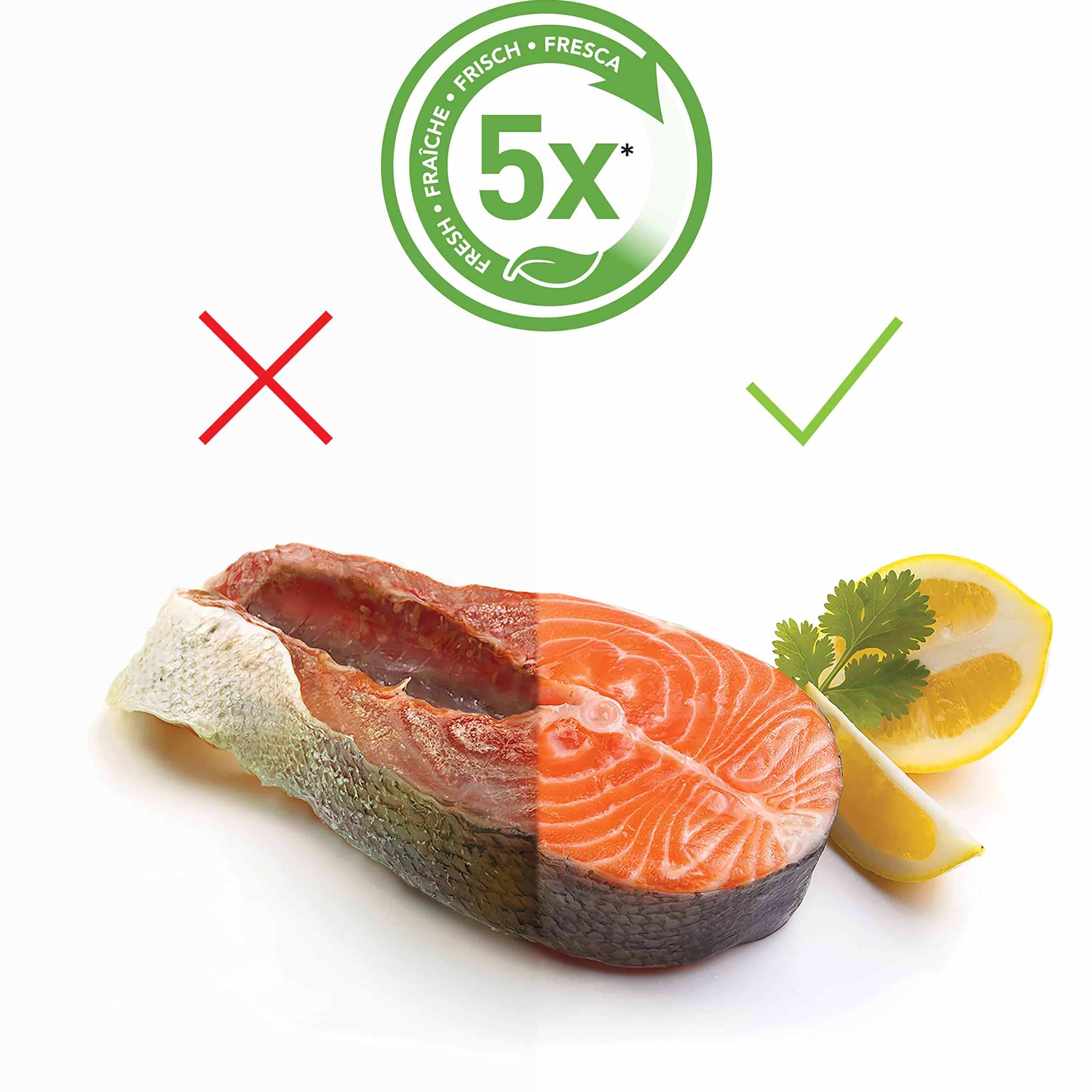 FoodSaver Envasadora al Vacío con un Cutter Incorporado, Funciones «solo sellado», «húmedo/seco» y «marinar», incluye Rollos/Bolsas [FFS017X]