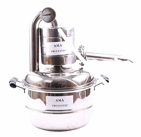 Moonshine todavía 10L/15L Set hacer aún agua Alcohol Distiller de whisky vino en casa nueva acero inoxidable Brewing 10 L