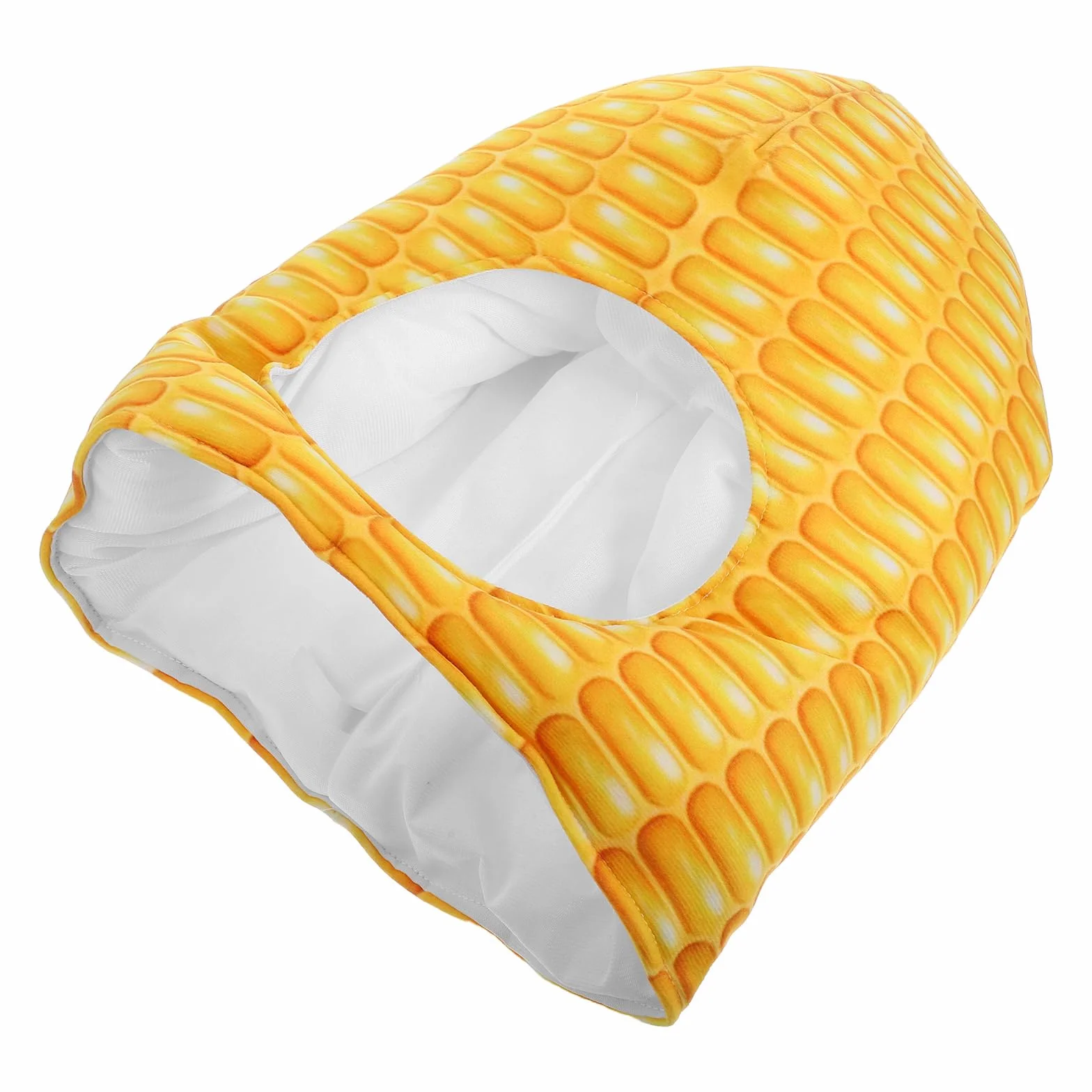 Sombrero de Maíz Amarillo de Tela para Niños y Cosplay | Tocado Infantil, Estilo Bonito y Novedoso, para Cumpleaños y Fiestas Temáticas