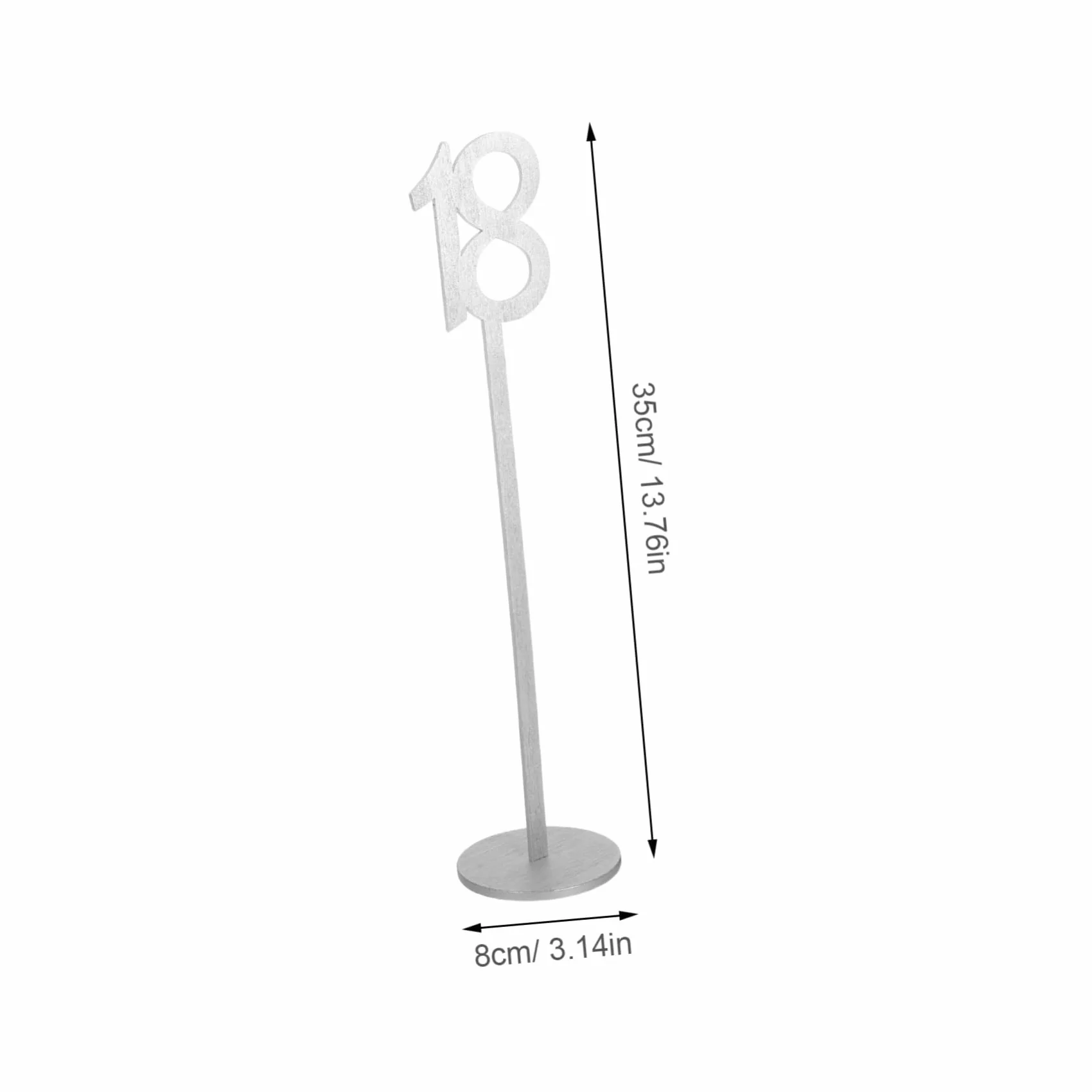 20piezas Números De Mesa De Madera Soporte Independiente Para Bodas Fiestas Restaurantes Decoración De Mesa y Recepción