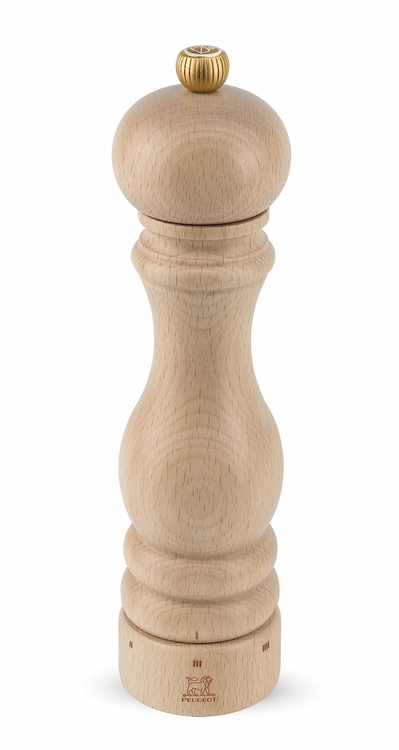 PEUGEOT - Molinillo de sal Paris u'Select de 22 cm - 6 grados de molienda preestablecidos - Innovador mecanismo de cirlión para sal en polvo - Madera certificada PEFC - Know-how francés - Colores