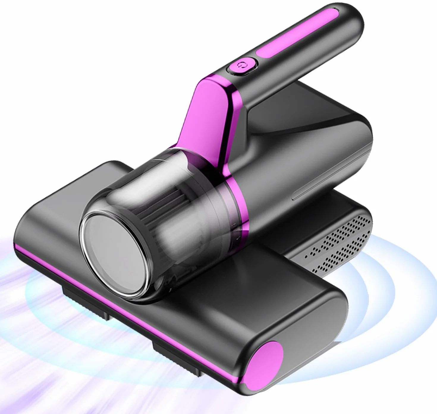 Aspirador de ácaros 14 kPa, velocidad de esterilización con lámparas UV LED, aspirador de colchón con detergente y vibración de alta frecuencia