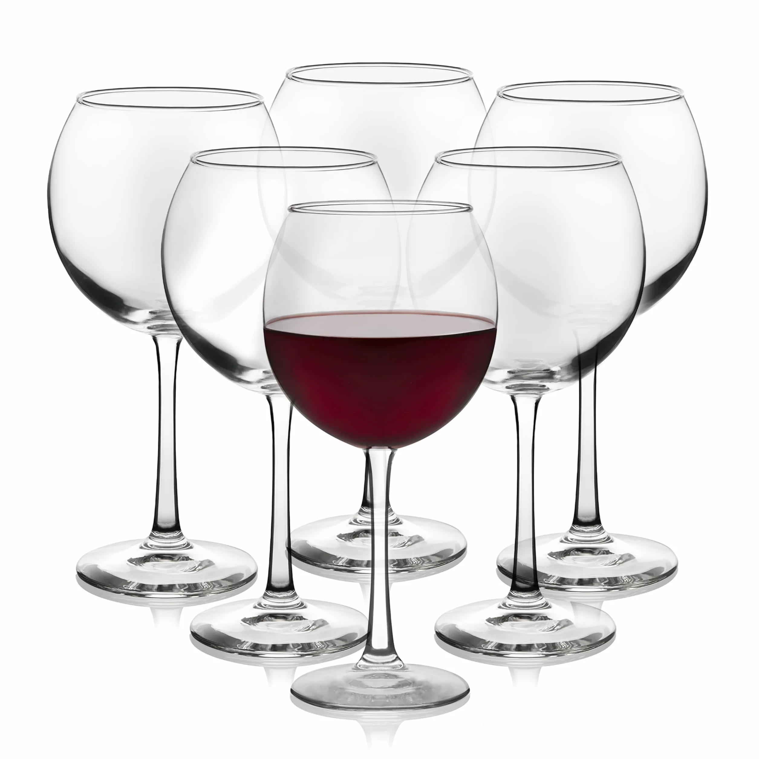 Libbey Vina - Juego de 6 copas de vino tinto