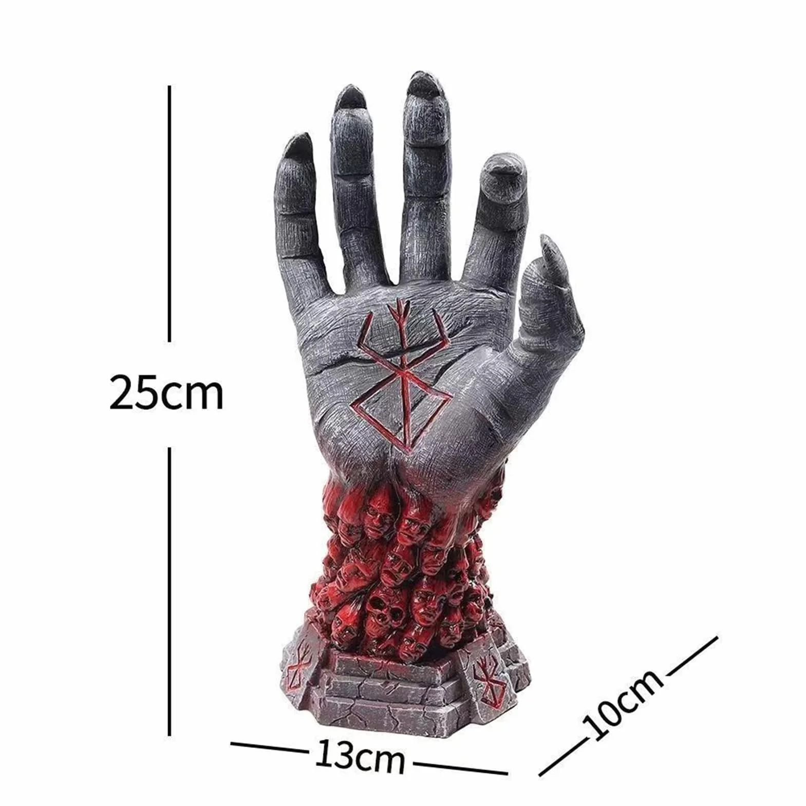 Figura de mano Diablo estatua Dios Halloween anime Berserker decoración hogar coleccionable regalo