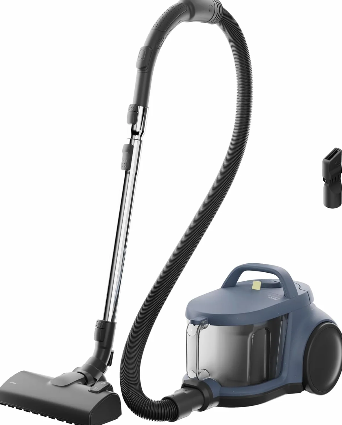AEG Clean 5000 Aspiradora sin Bolsa AL51C1LDB, Aspirador de Suelo para Todo Tipo de Superficies, 1000 W, Radio de Acción 9 m, Depósito 2 L, Filtro HEPA Lavable, 50% Material Reciclado, Azul