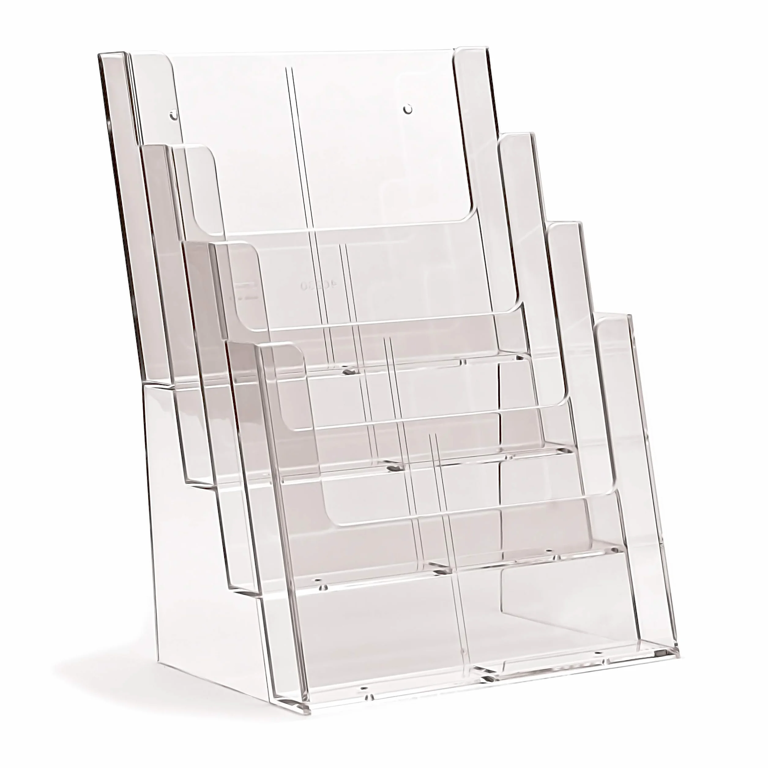 Taymar soporte para folletos DIN A4 vertical 4 estantes