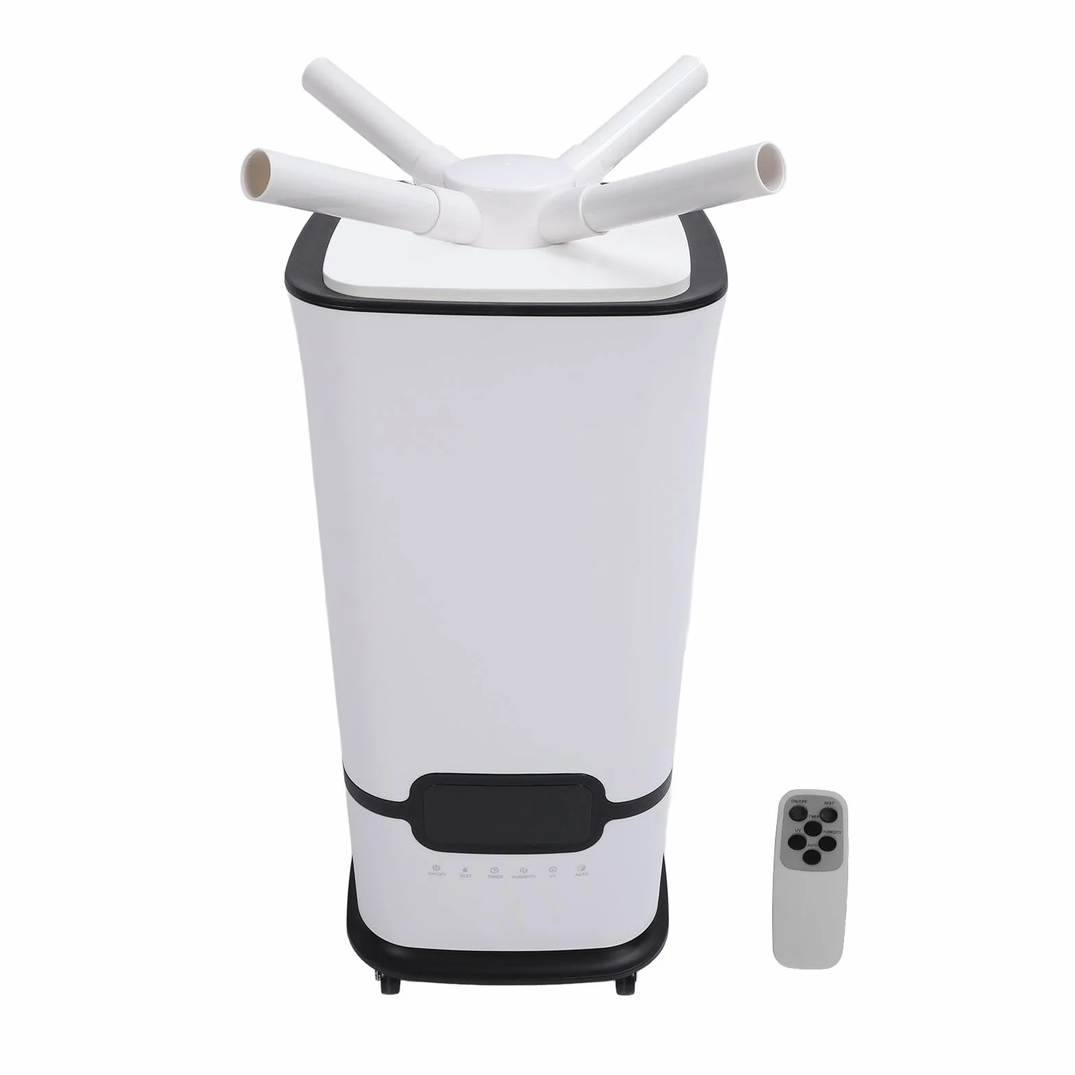 Humidificador Industrial, Humidificador para Todo el Hogar con Tapa Abatible de Sincronización Inteligente 100-240 V para Almacén (Enchufe de la UE)