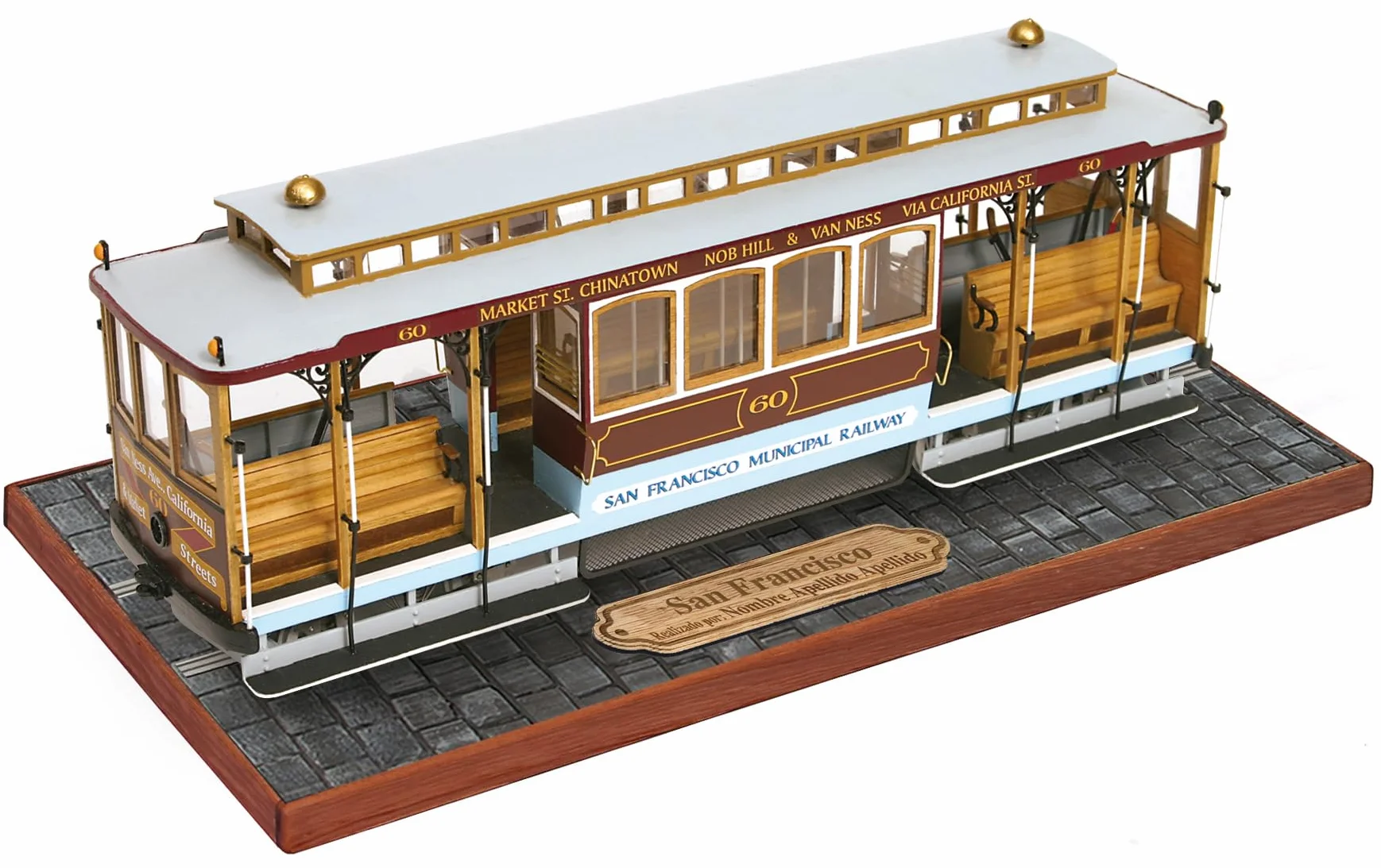 Occre 53007 - Kit para Montar TRANVIA CABLECAR DE San Francisco