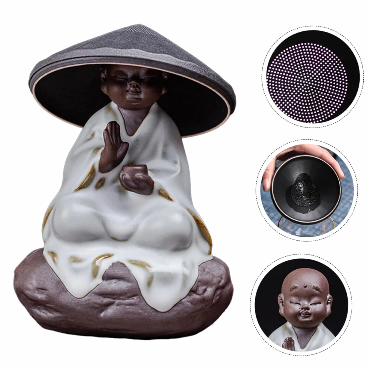 LABRIMP 1 Juego Infusor De Cerámico Mascota De Decoración De Mesa Filtro Para y Relax Diseño Clásico Para Del