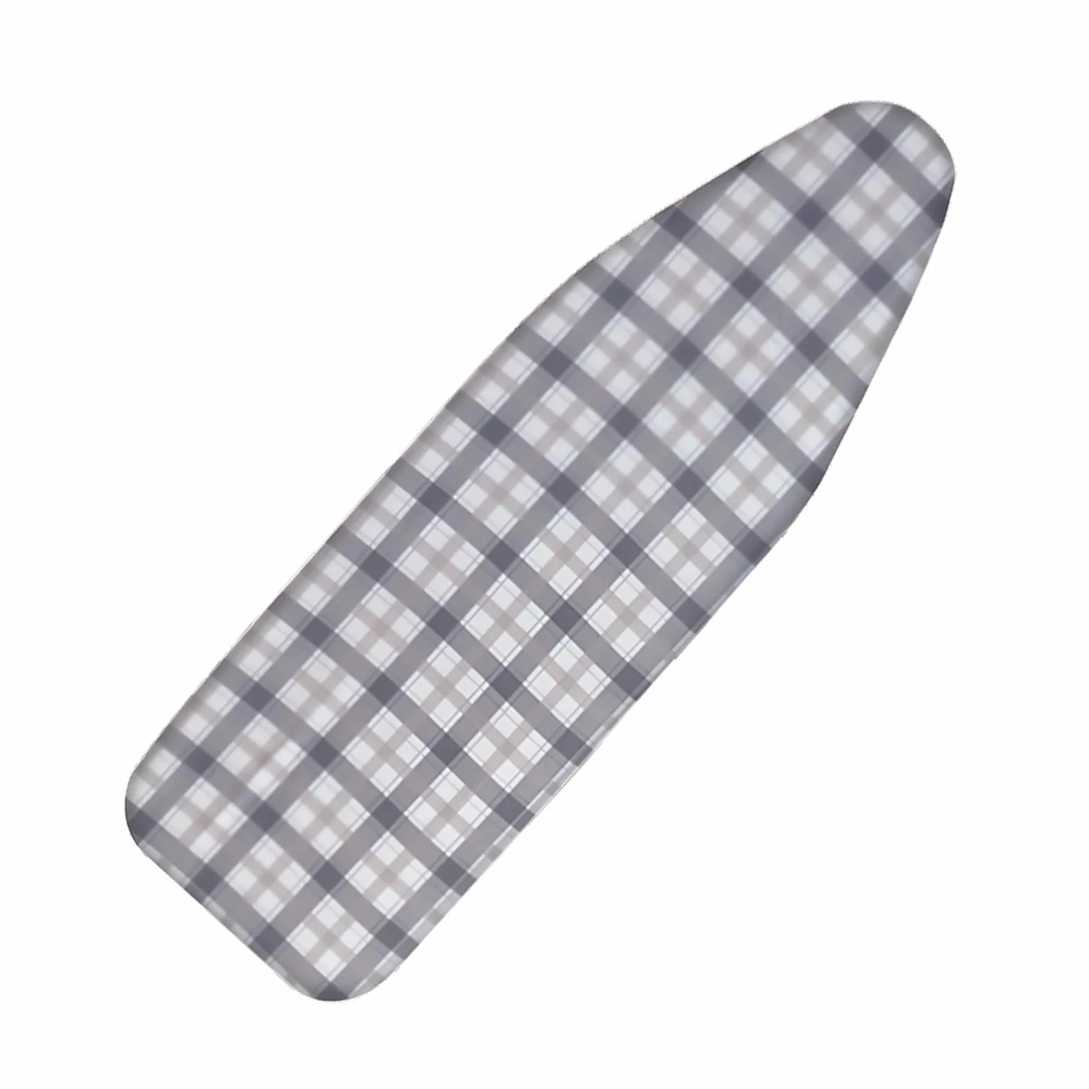 Funda elástica para tabla de planchar de 130 x 50 cm, parte superior de algodón para un planchado rápido y fácil, color marrón, se adapta a tablas estándar (39.3 pulgadas de largo x 15.3 pulgadas de