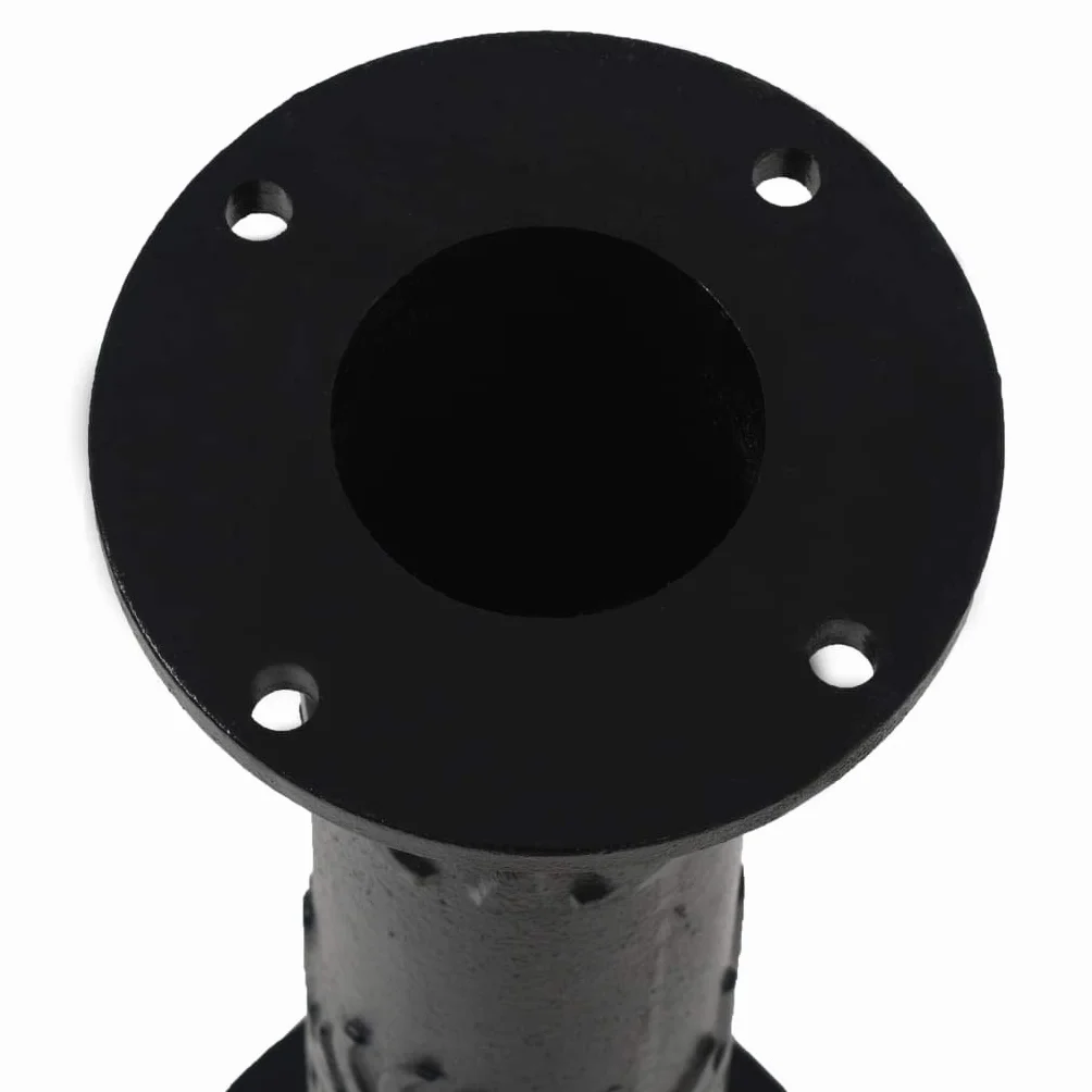 Soporte de Bomba de Agua Manual de jardín Hierro Fundido, Bricolaje Bombas Sistemas de Bombeo, Negro, 13.15kg