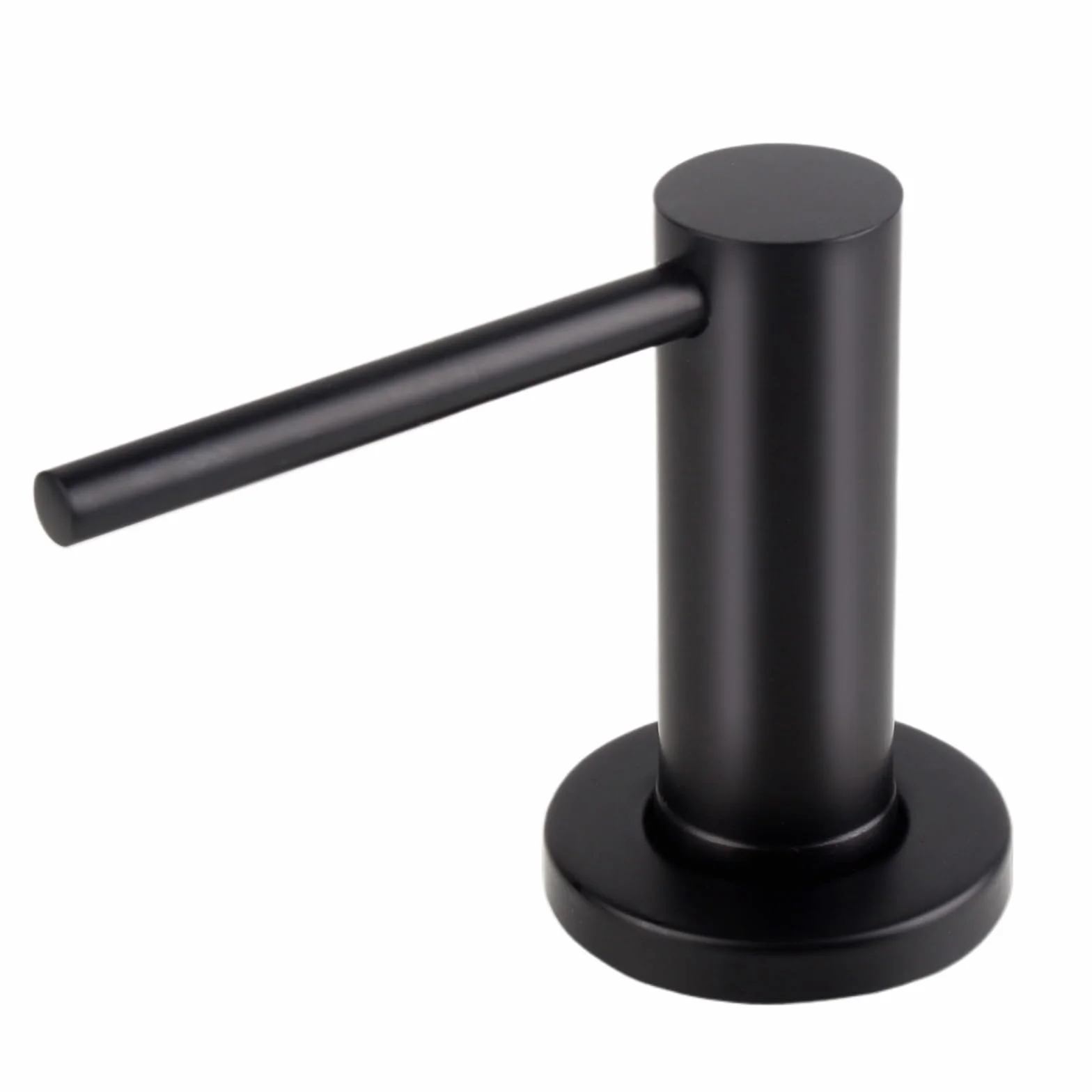 Dispensador de jabón de Cocina Dispensador de jabón sólido Acero Inoxidable 304 for Fregadero Cocina con Botella 17 onzas y Kit Tubo extensión 47 Pulgadas para Fregadero