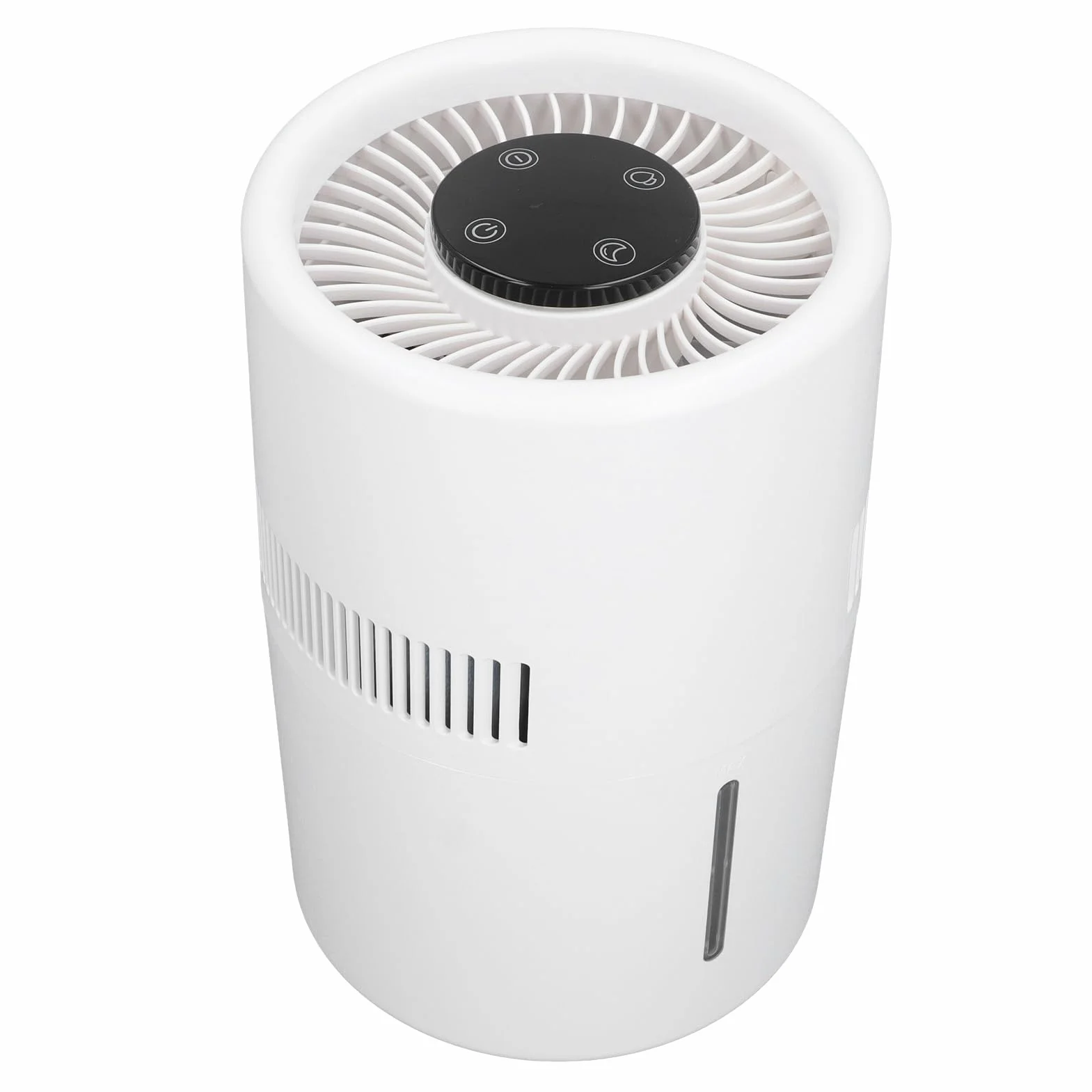 Purificador de Aire y Humidificador 2 en 1, 5 W, 4 L, Tanque de Agua Grande, Silencioso, Humidificador de Escritorio con Boquilla de 360°, Apagado Automático para Dormitorio,