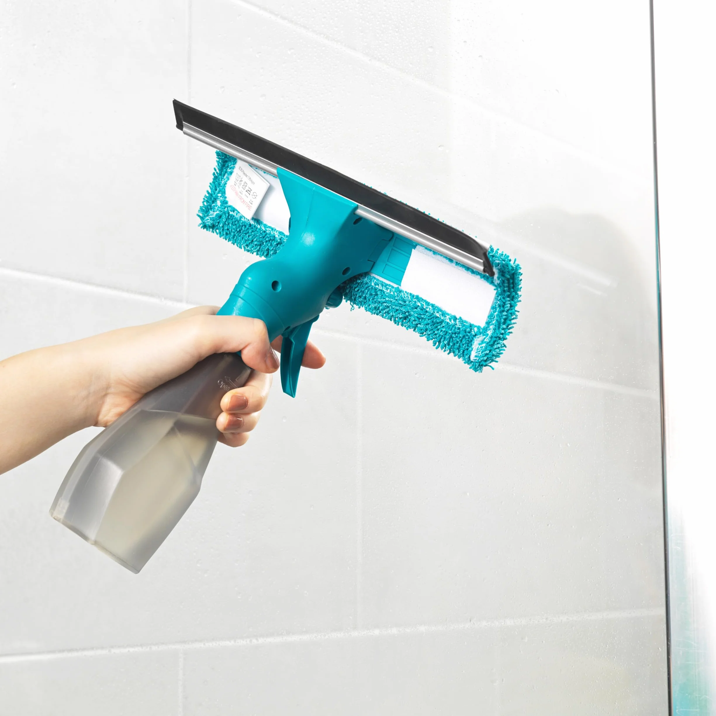 Beldray Limpiador para ventanas con pulverizador turquesa LA024275TQ