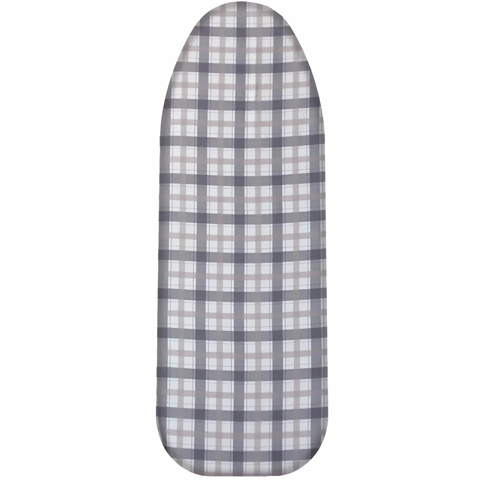 Funda para tabla de planchar resistente y almohadilla gruesa resistente a las quemaduras, borde elástico ajustable de 46.8 x 17.7 pulgadas (marrón) – perfecto para un fácil planchado y uso