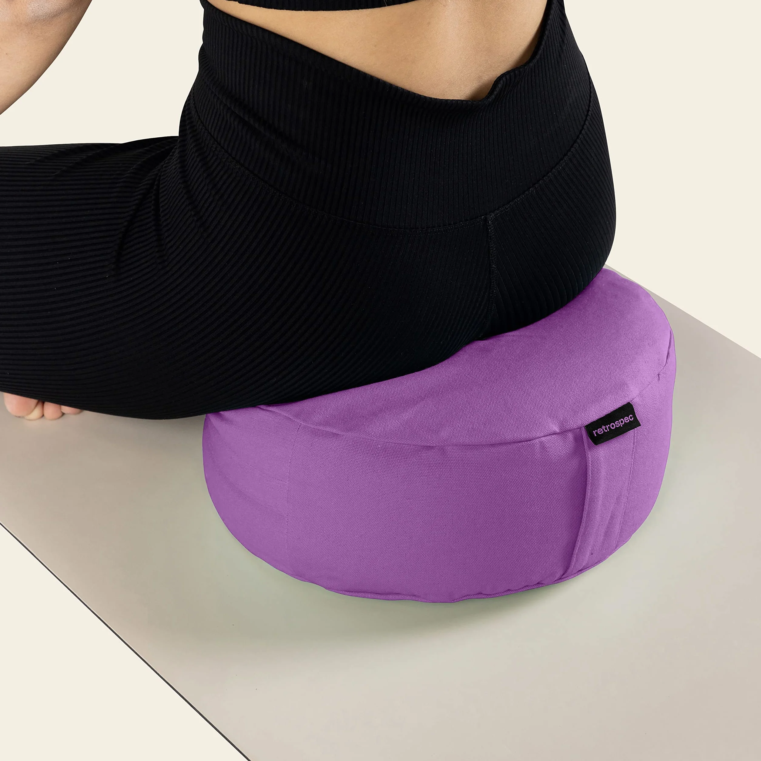 Retrospec Sedona Zafu Cojín de meditación yoga
