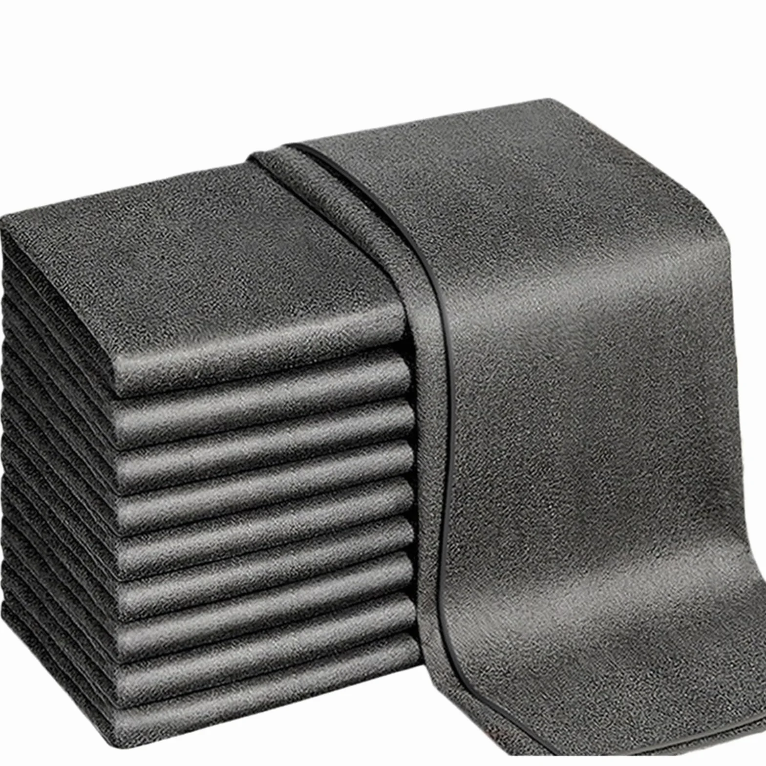 Paños de Limpieza Paños de Limpieza Reutilizables, Trapos de Lavado de Microfibra, Espejo for Ventana de Coche, Toallas, Trapo, Herramientas de Limpieza de Cocina y hogar, 10/1 Uds. (Color : 40x50cm
