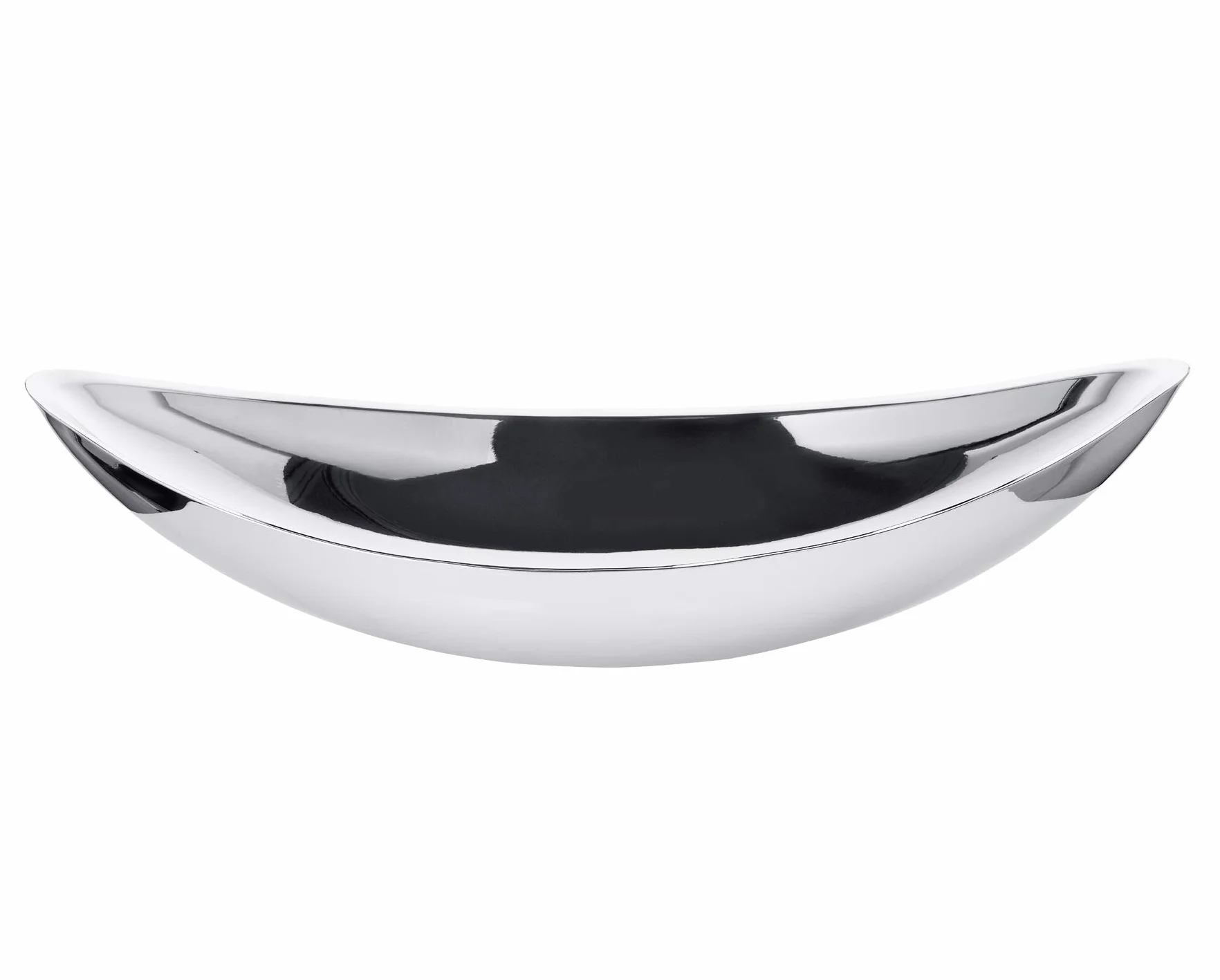 EDZARD Bol Halifax, acero inoxidable pulido a espejo, longitud 40 cm