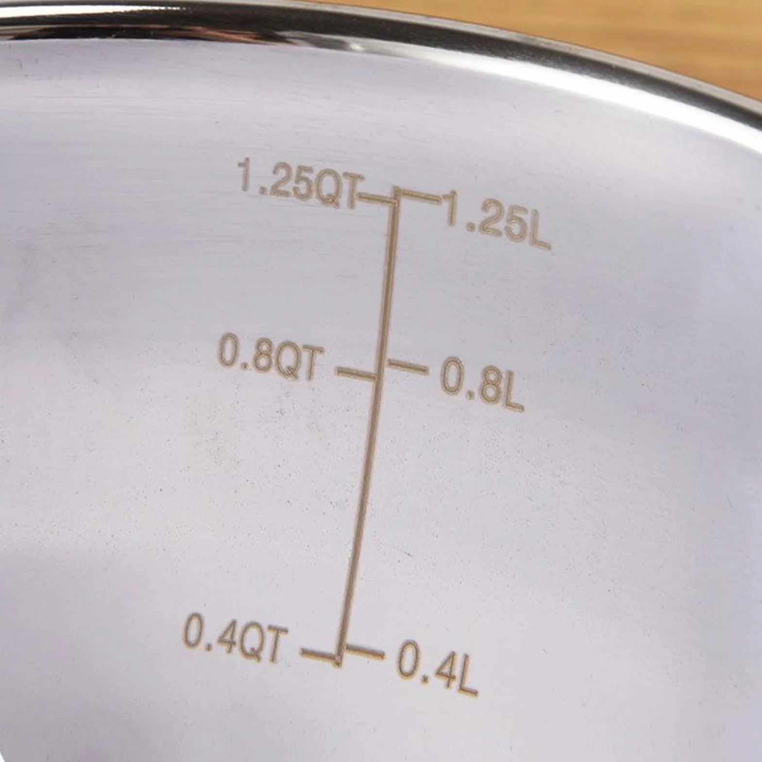Acero inoxidable juego de olla baño maría 2,6 L y tazón 2 L con espátula silicona derretir chocolate