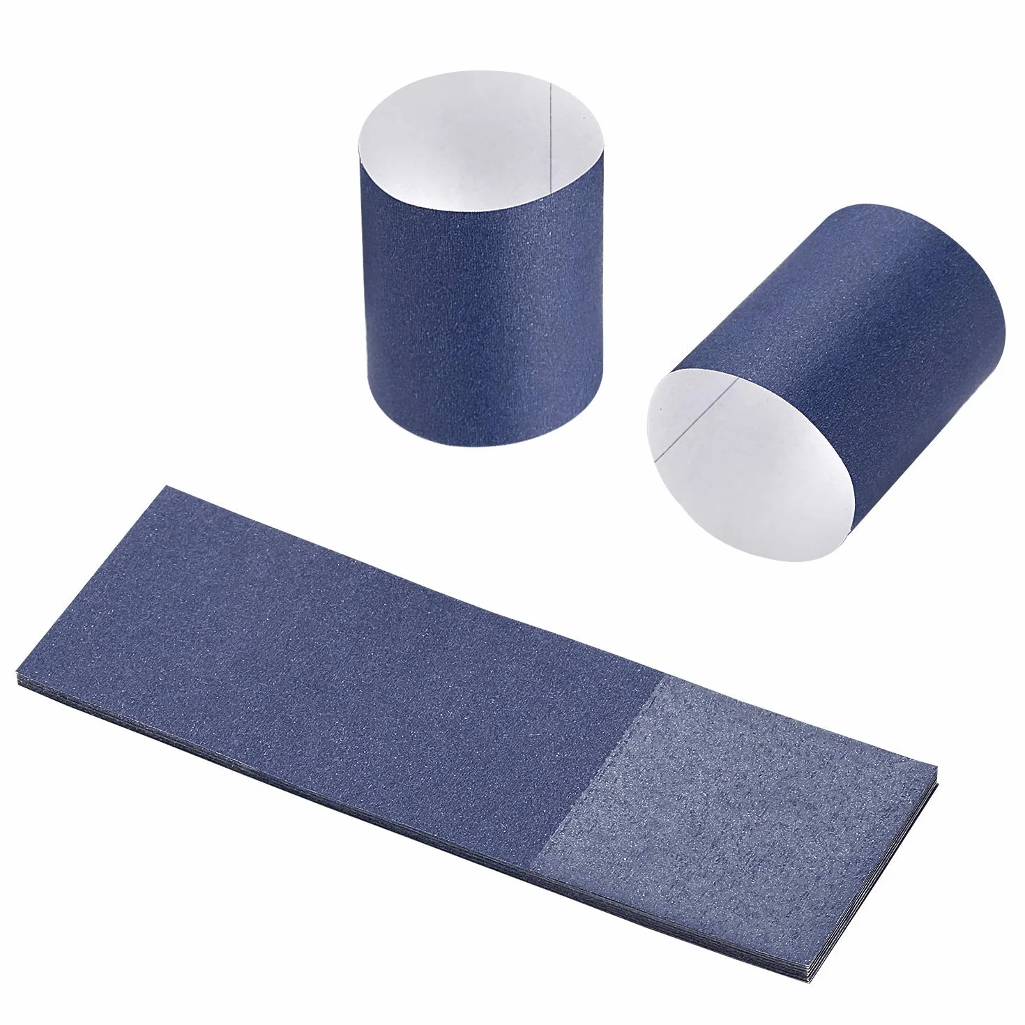 Gmark Caja de 500 servilleteros de papel autoadhesivos (azul naval) GM1107A