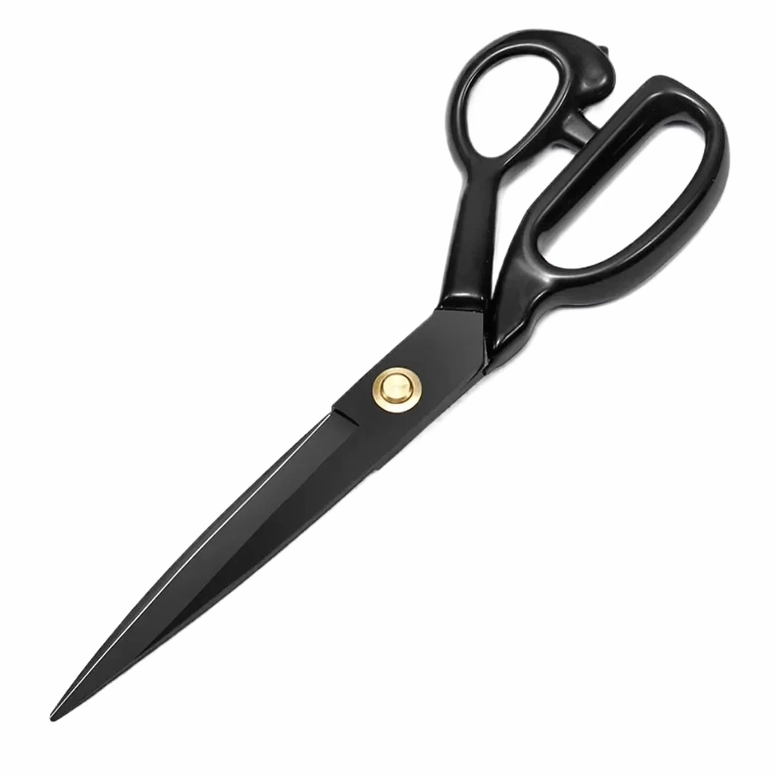 Tijeras de sastre for cortar tela for cuero, tijeras costura afiladas for el hogar(10inch-Black)