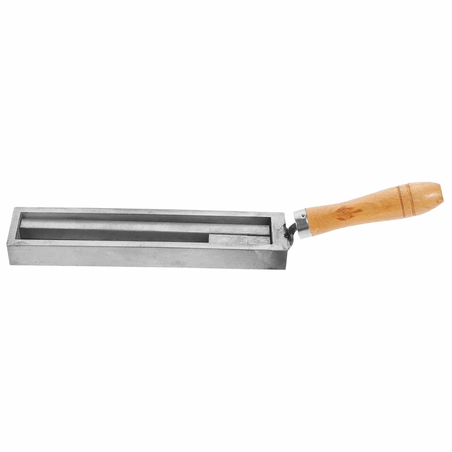 Healvian Molde para Fundición de Lingotes de Hierro para Oro y Plata Ranura para Derretir Plata, Diseño Cómodo y Refinado para Fundición y Bricolaje