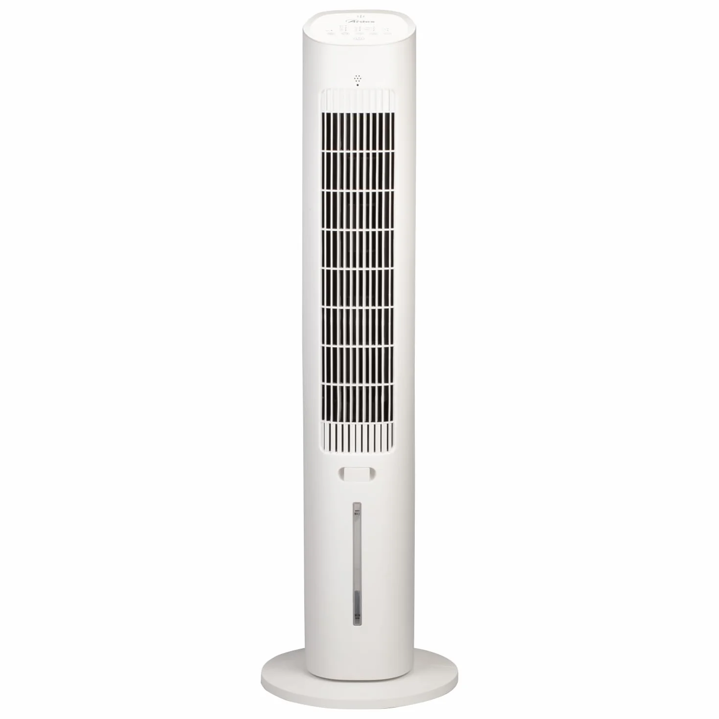 Ardes EOLO TOWER Climatizador Evaporativo 60W con Oscilación Automática, 3 Velocidades, Temporizador 12 h, mando, Pantalla Digital, Controles Táctiles, Depósito 3 L y Difusor de Aroma