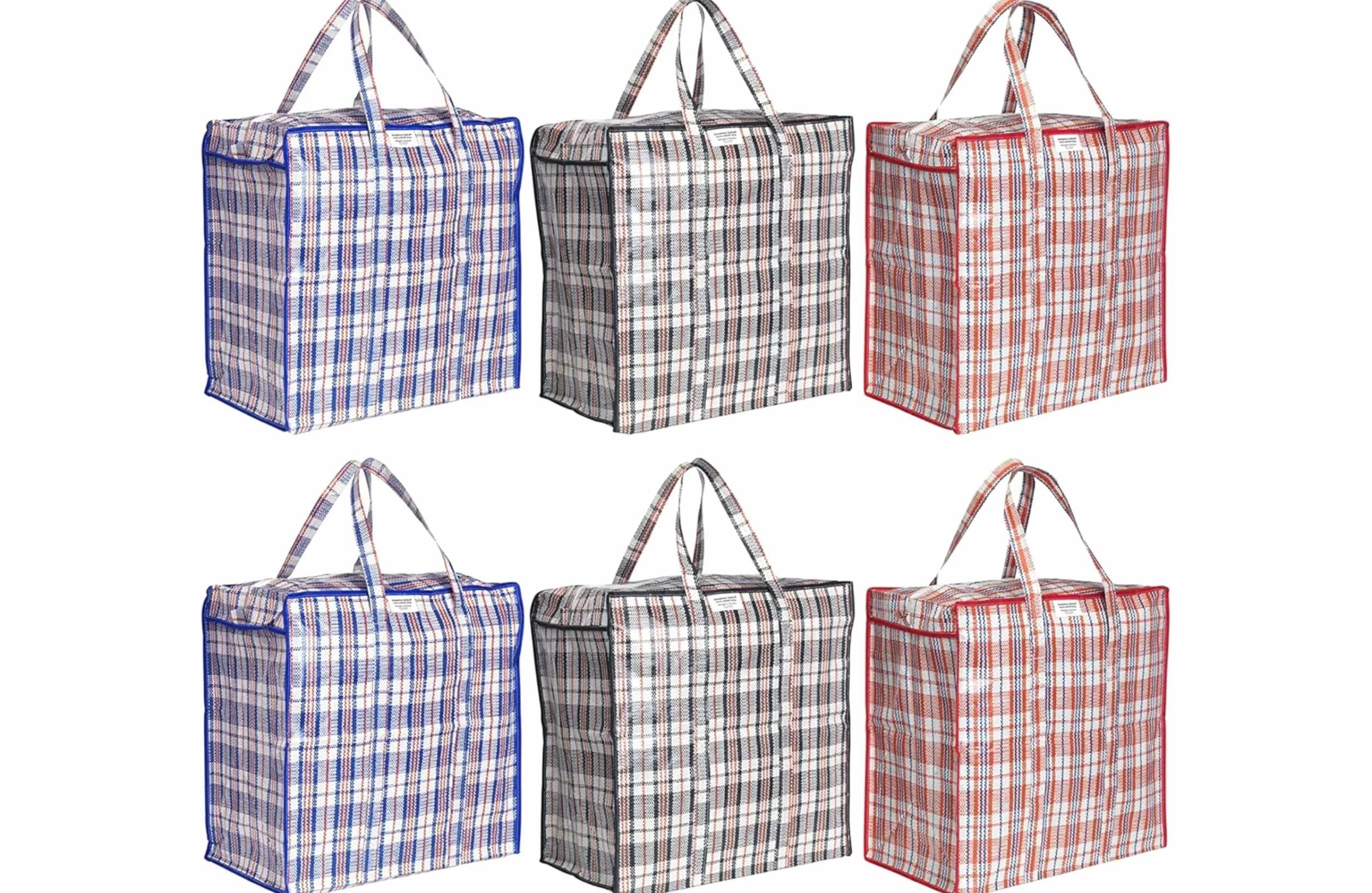 Josephine Osthoff bolsas almacenaje ropa 75L 20kg pack de 6 resistentes al agua
