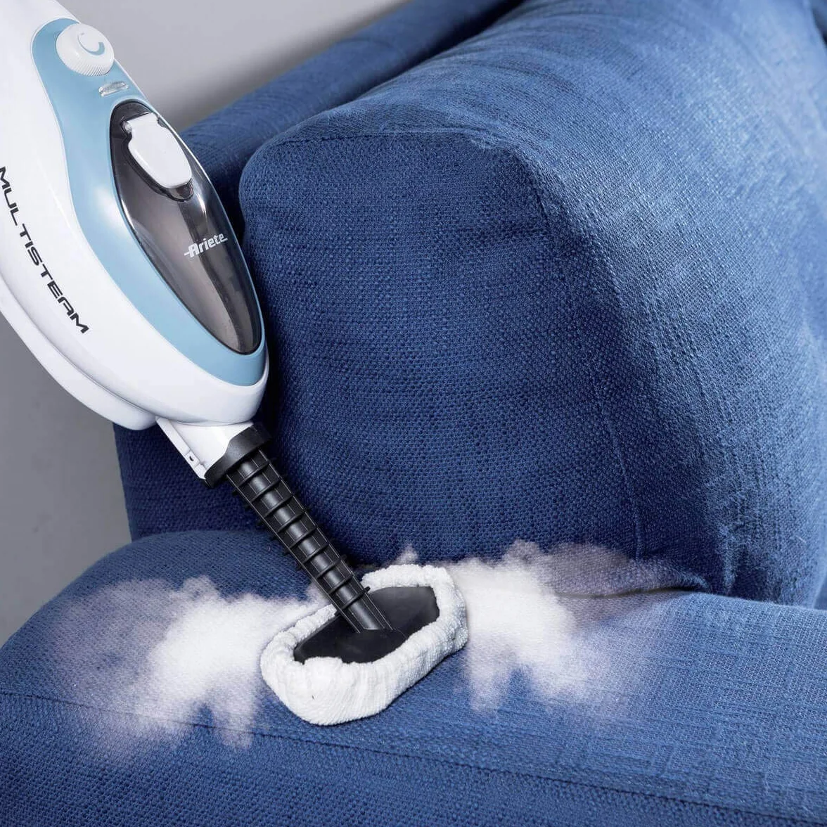 Ariete Steam Mop 10 en 1 Escoba a Vapor mopa, Blanco y Azul