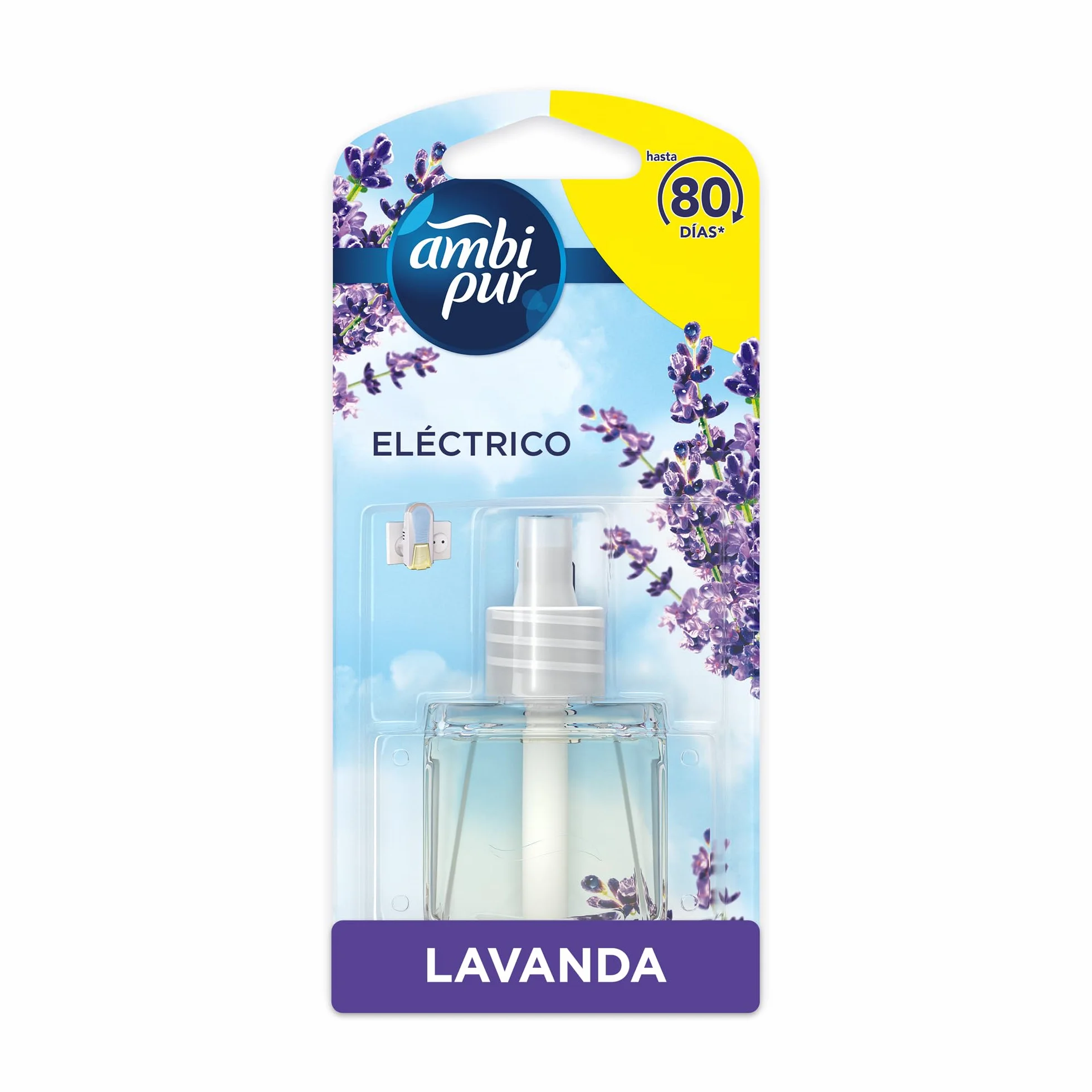 AMBIPUR Lavanda Recambio De Ambientador Eléctrico 20 ml