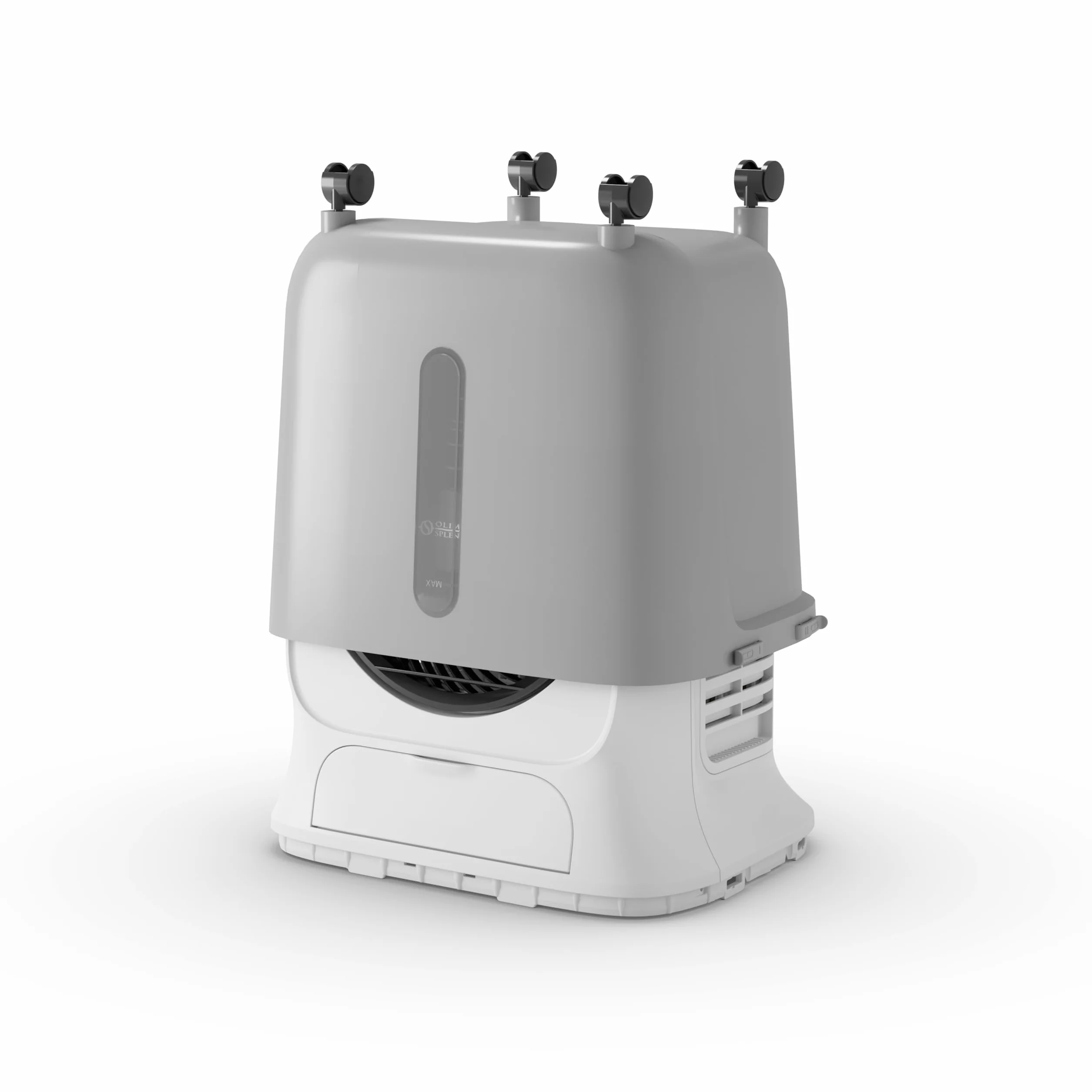 Olimpia Splendid, Peler 25 Wifi Enfriador Evaporativo, 25 Litros, Purificador de Aire con Panel Evaporativo, Refrigeración Potente, Ventilación, Pantalla Táctil