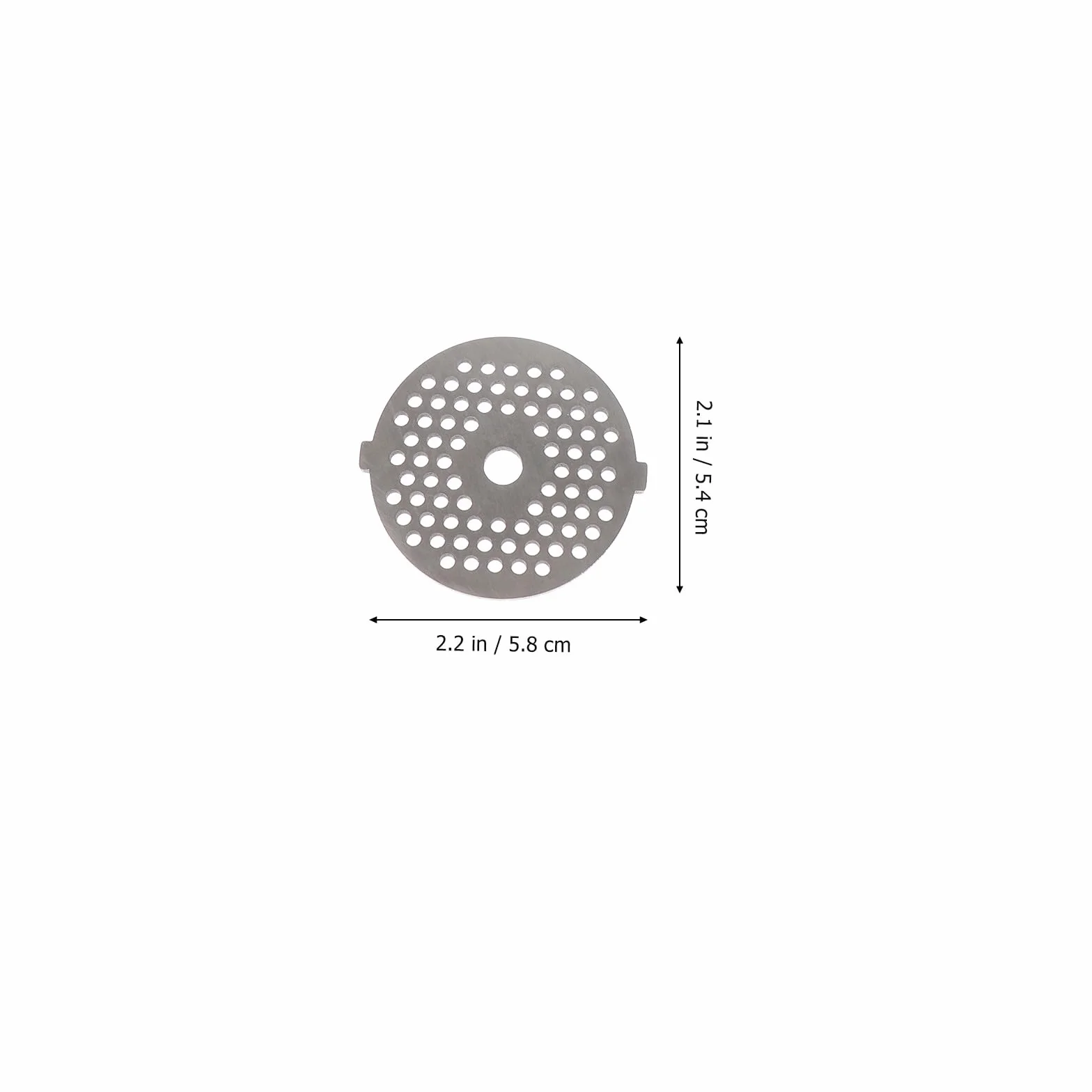Housoutil Kit de 8 Accesorios de Placas y Cuchillas para Picadora de Carne, Acero Inoxidable Resistente Corrosión, Adecuado para Preparación de Alimentos en Casa