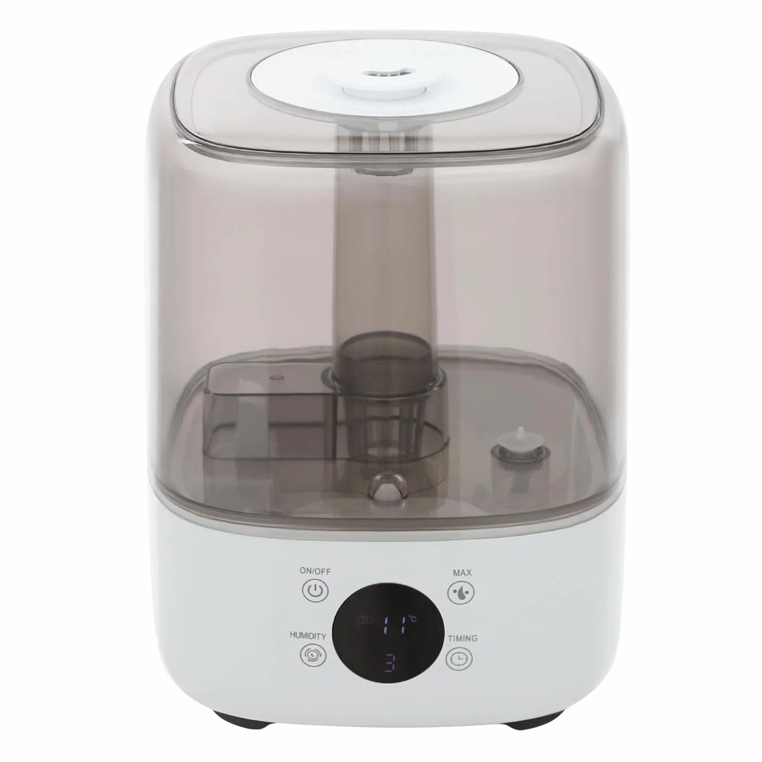 Humidificador de aire de 5 litros con mando a distancia, humidificador para dormitorio, 300 ml/h, con boquilla de 360°, 3 niveles de niebla, temporizador, modo de sueño, humidificador para dormitorio