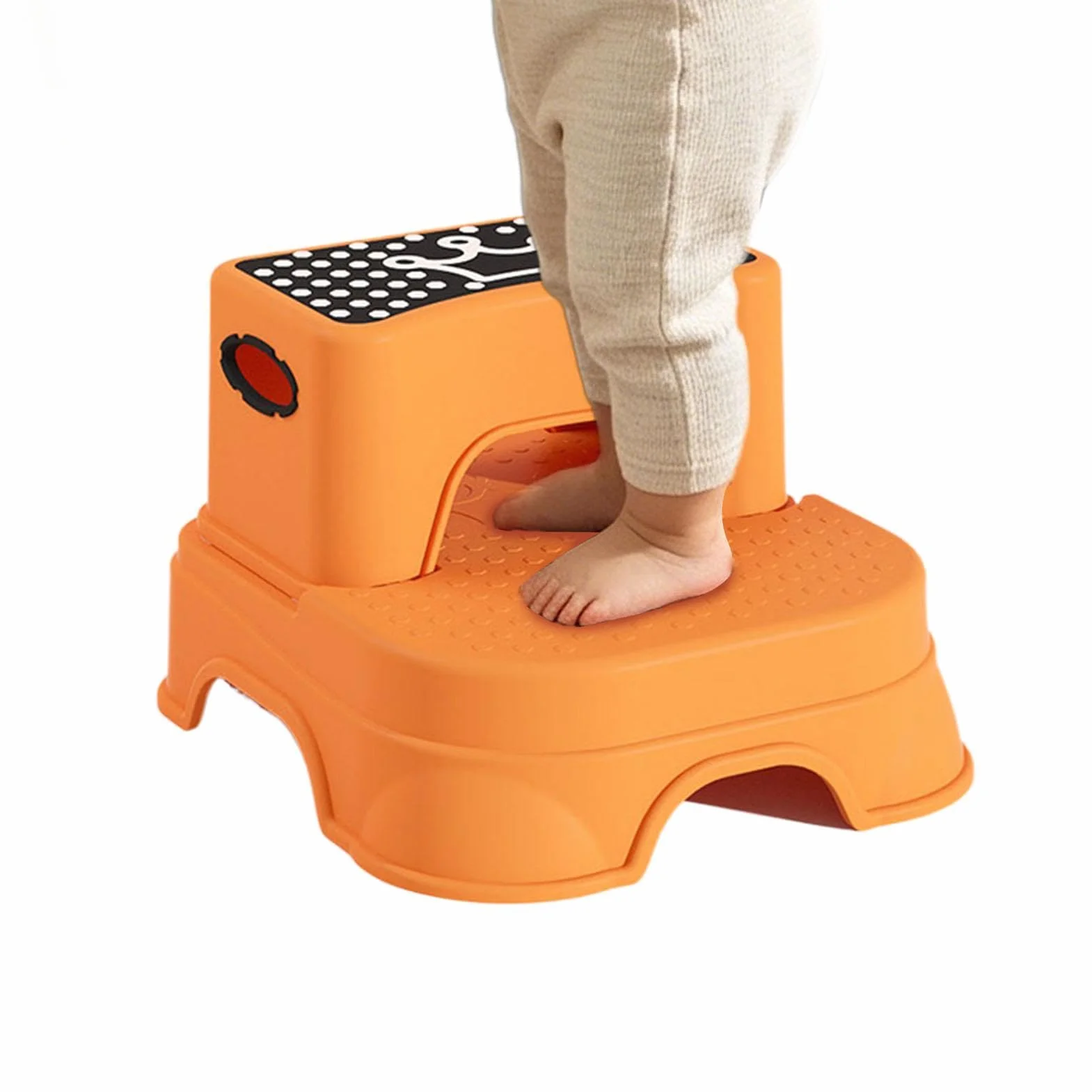 Taburete Infantil Ayudante de Silla Portátil Estable y Antideslizante | Escalón Auxiliar para Niños para Inodoro Lavabo Hogar Cocina Cuarto de Baño de Interior Familiar para Niños y Niñas