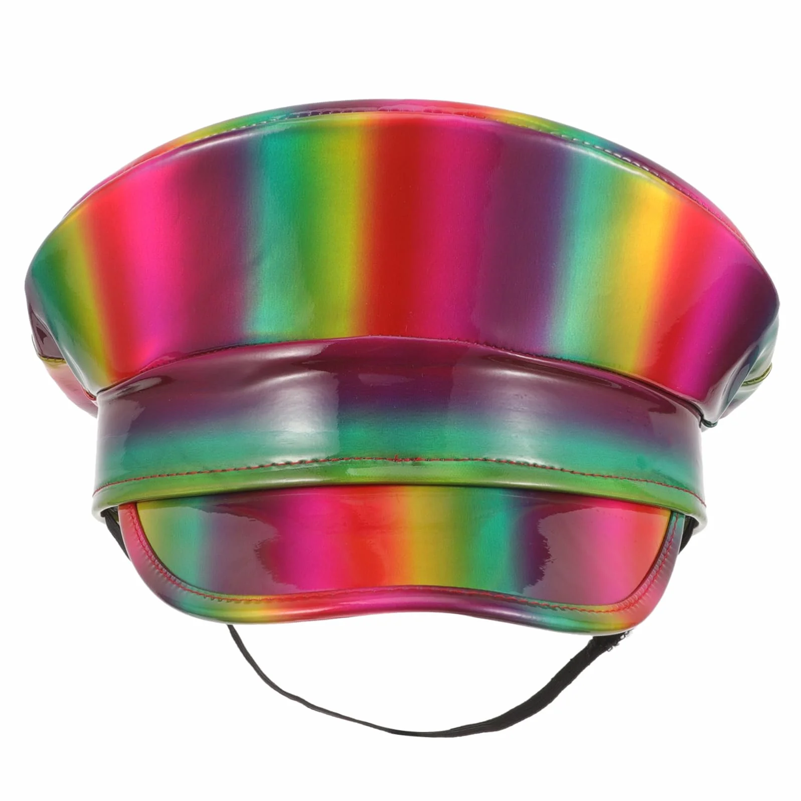 FRCOLOR Sombrero Colorido para Mujer de Cuero para Fiesta y Halloween | Diseño Creativo y Divertido, Ligero y Cómodo de Llevar, Adecuado para Fiestas Temáticas y Celebraciones