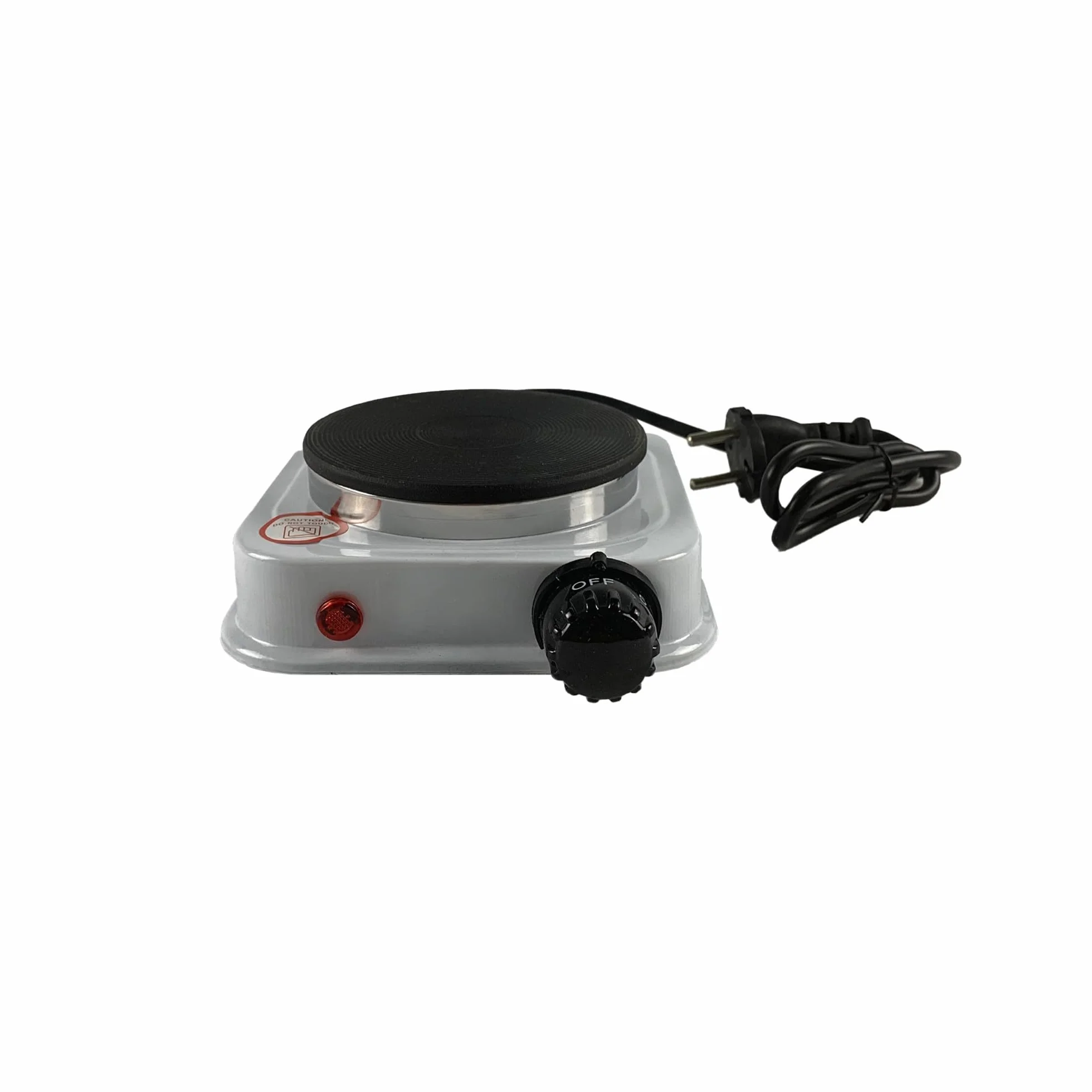 TEMPO DI SALDI Mini cocina eléctrica 500 W ajustable placa de hierro fundido viaje camping 108 mm