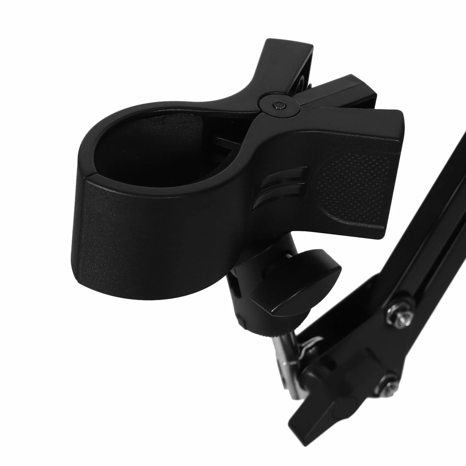 Ipetboom Soporte para Secador de Pelo Abrazadera Ajustable Soporte Manos Libres para Baño Salón Dormitorio Material y Resistente