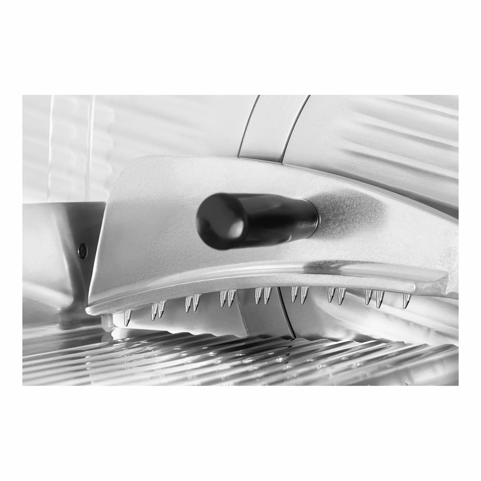 Royal Catering Cortafiambres Cortador De Fiambres Para Carnicería RCAM-300PRO (Cuchilla: Ø 300 mm, Corte hasta 15 mm, 280 W, Con afilador)