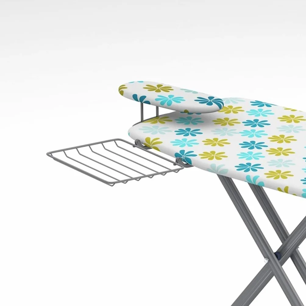 Herramienta de Limpieza Tabla de Planchar Ajustable, Ventilación de Malla de Acero Tabla de Planchar Camisa de Manga Soporte de Hierro Hogar Dormitorio Lavandería Mesa de Planchar