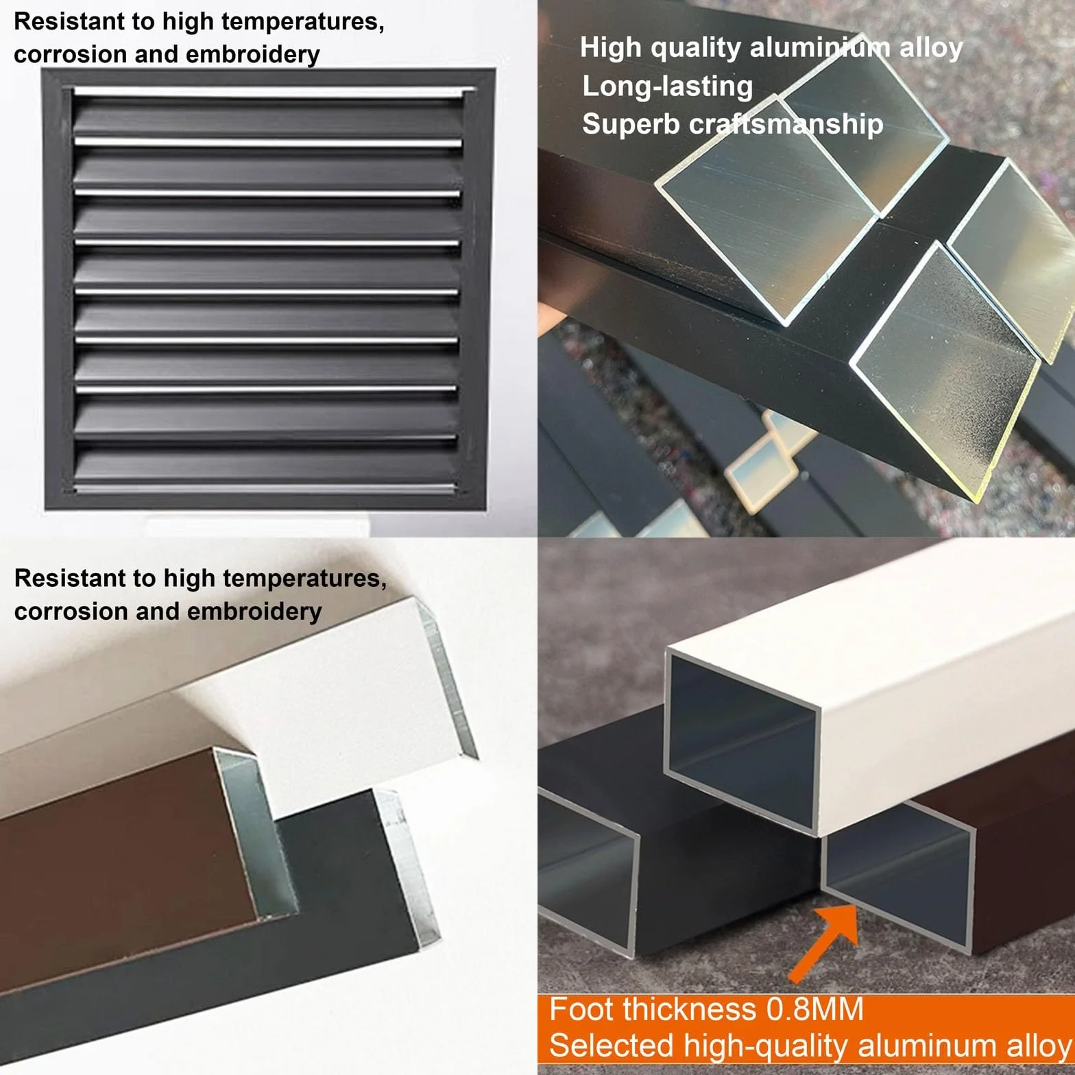 Cubierta de aluminio para unidad de aire acondicionado al aire libre, protector duradero para bomba de calor, elegante valla para ocultar la protección resistente a la intemperie para uso en