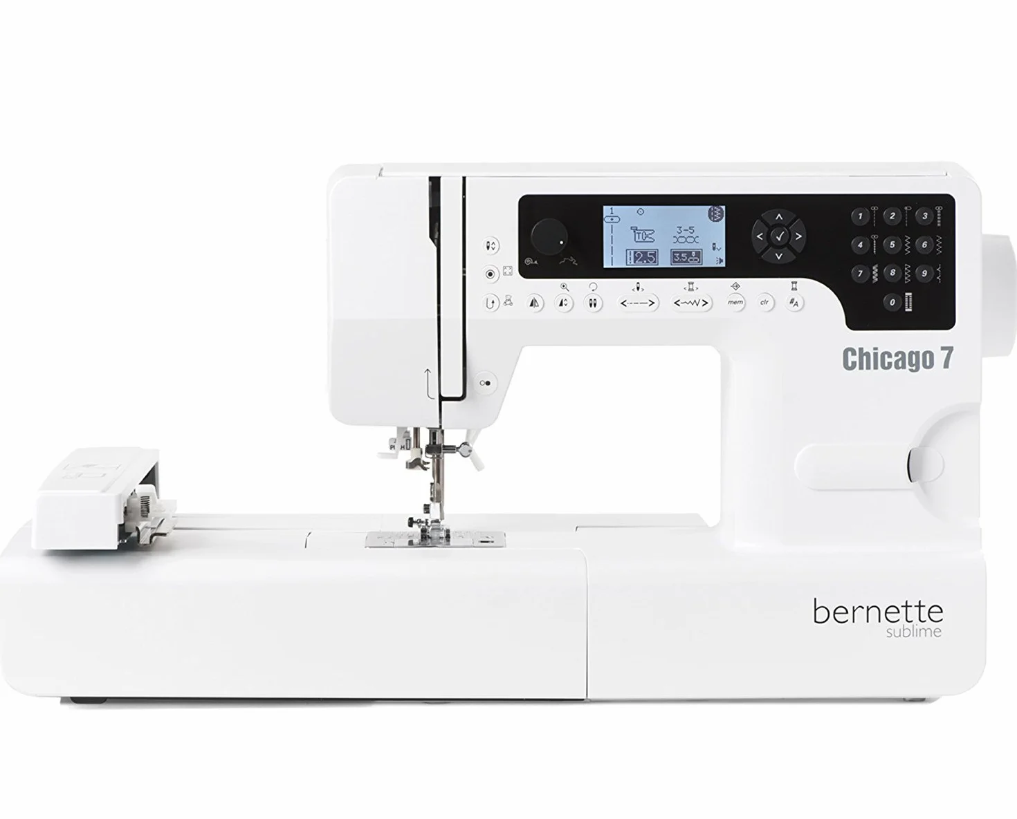 BERNINA 4260366210536 - Maquina de Coser y Bordar Bernette Chicago 7