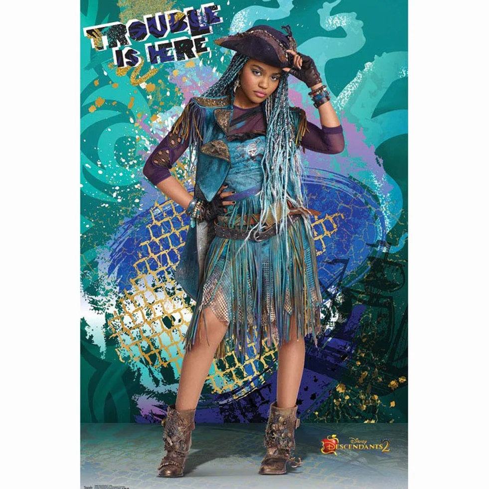 Trends International Disney Descendants 2-Uma Póster de pared, 56,8 x 86,3 cm, versión sin marco