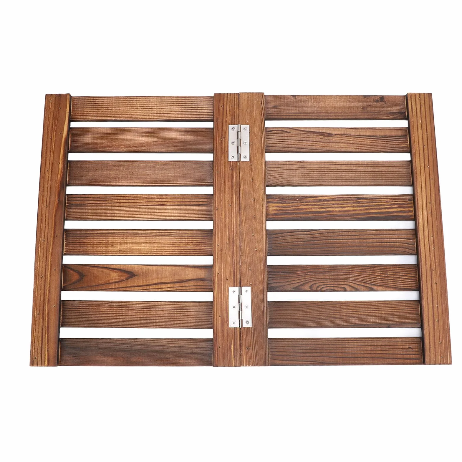 Alfombra de Ducha Plegable Antideslizante de Madera para Baño spa Sauna Piscina con Capacidad 136 kg Ideal para Hogar