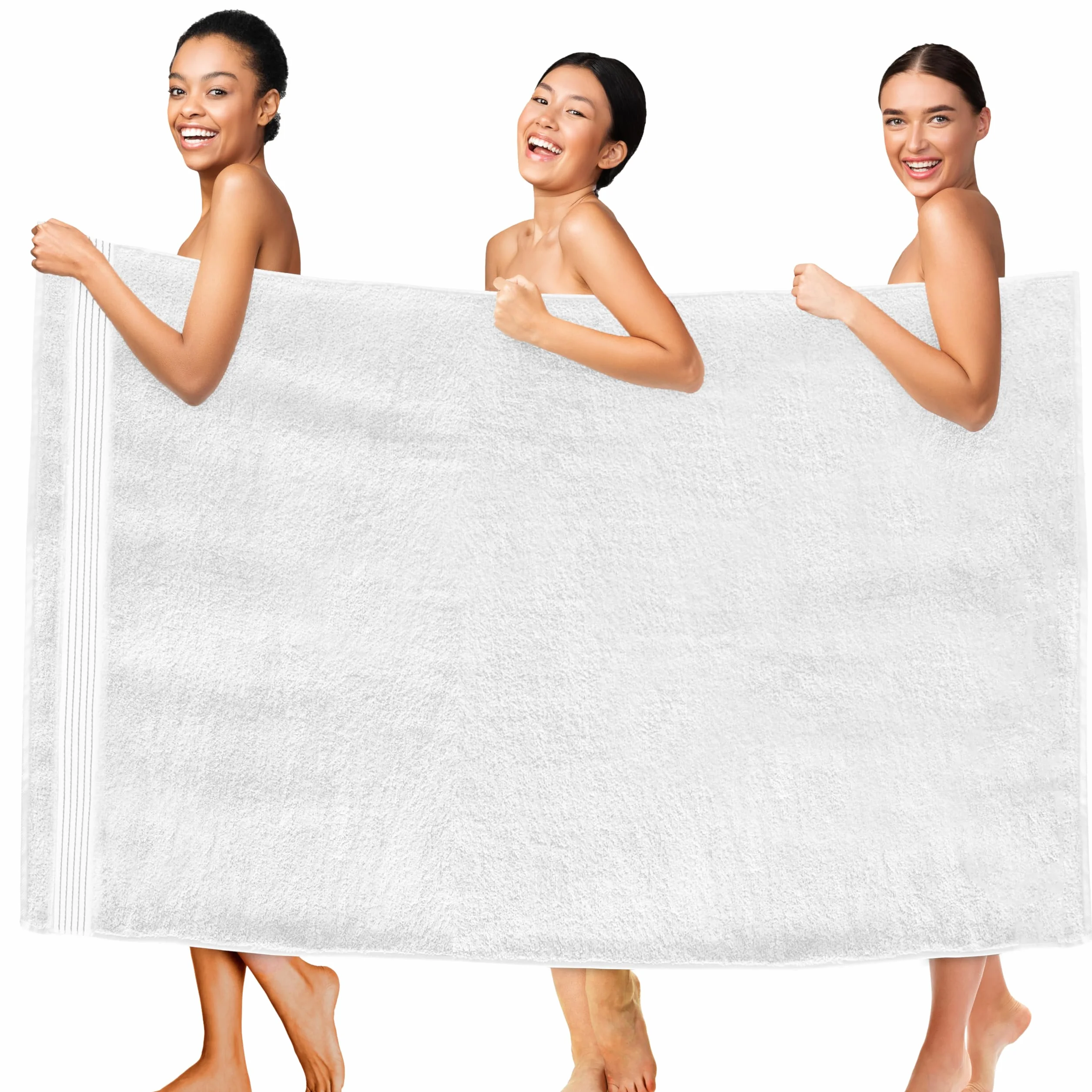 Elegant Comfort Toallas de baño de Gran tamaño de 1 Pieza súper Suaves y Altamente absorbentes, 40 x 80 Pulgadas, lujosas Toallas de baño extragrandes de 100% algodón Turco de Calidad de Hotel y SPA