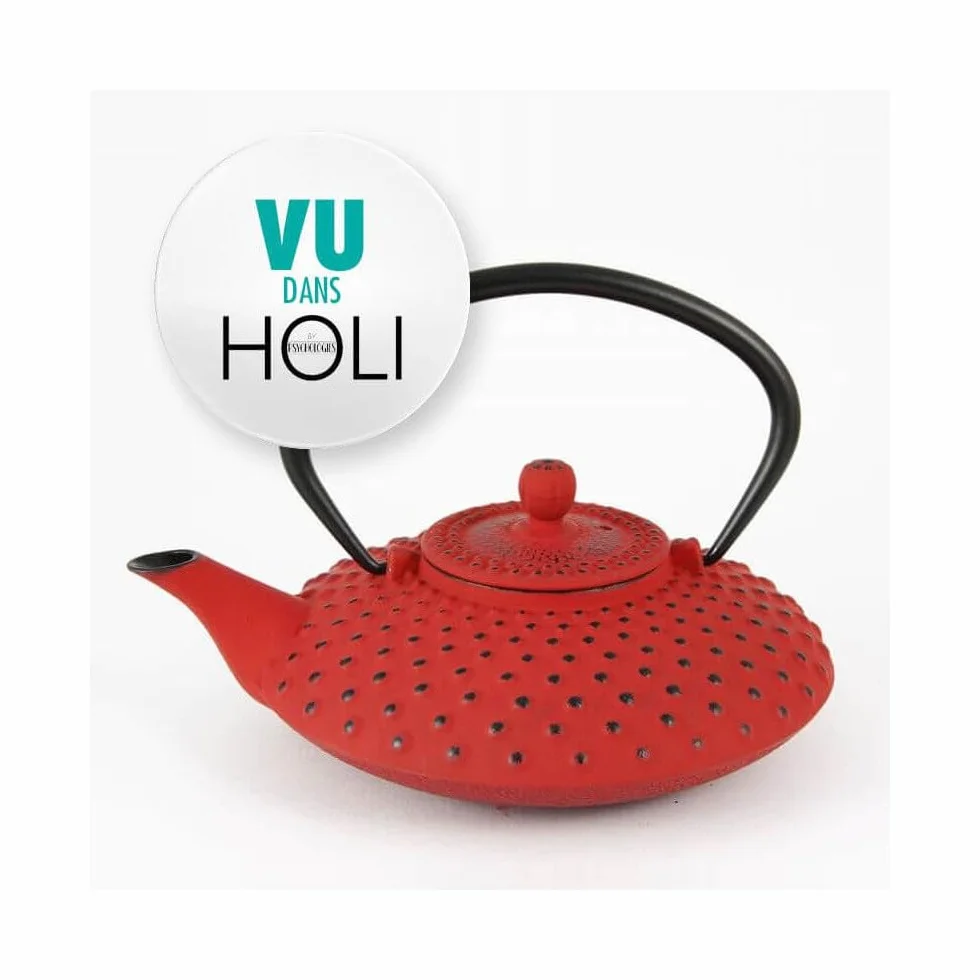 Tetera Hierro Fundido Vintage rojo – rojo – 1.2L, rojo, 1.2l