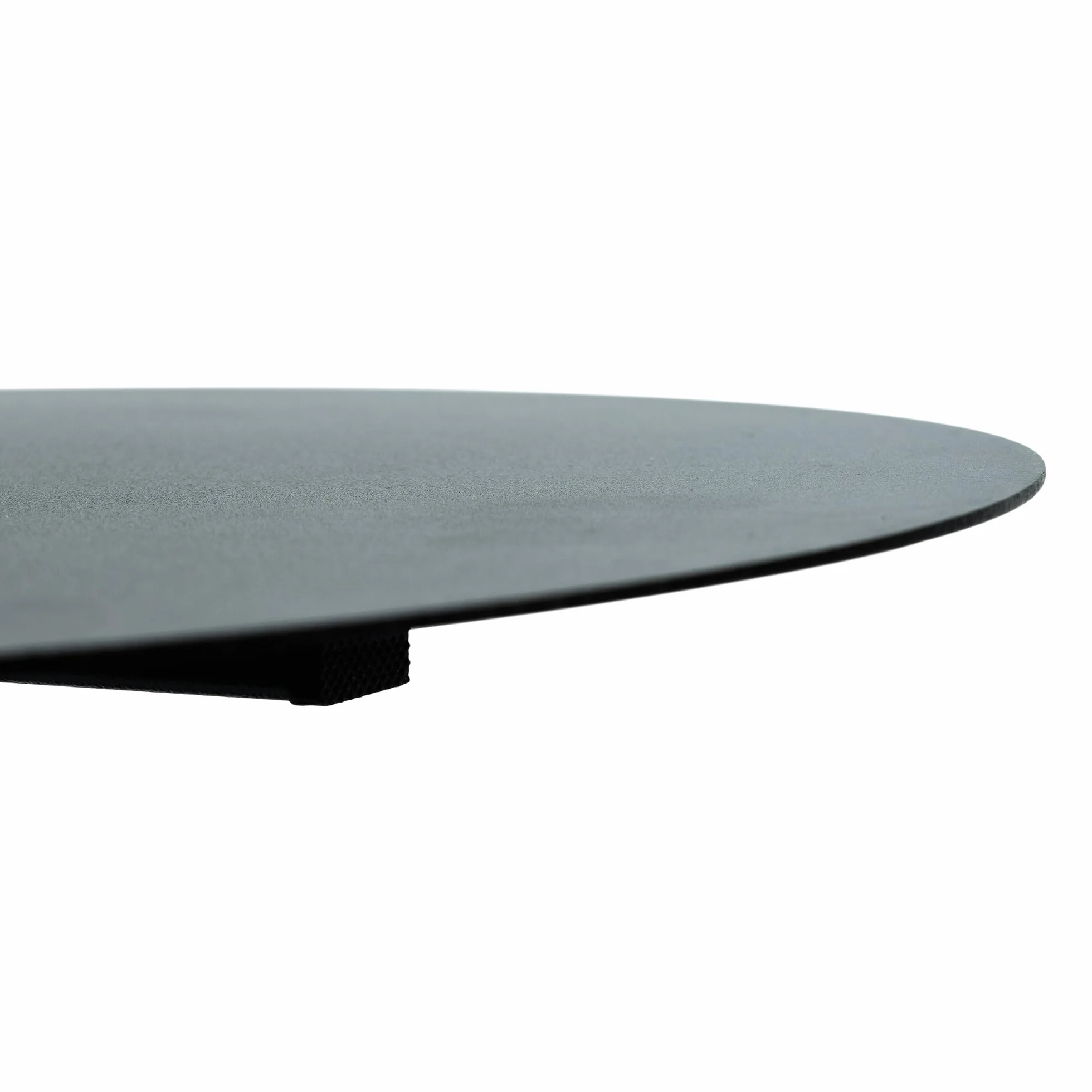 Spinder Design Mero Mesa Lateral, Metal, Negro, Talla única
