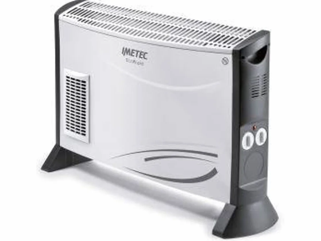 Imetec Eco Rapid, Convector, 2000 W, 4 Niveles de Temperatura, Tecnología Imetec ECO, Ventilación Turbo