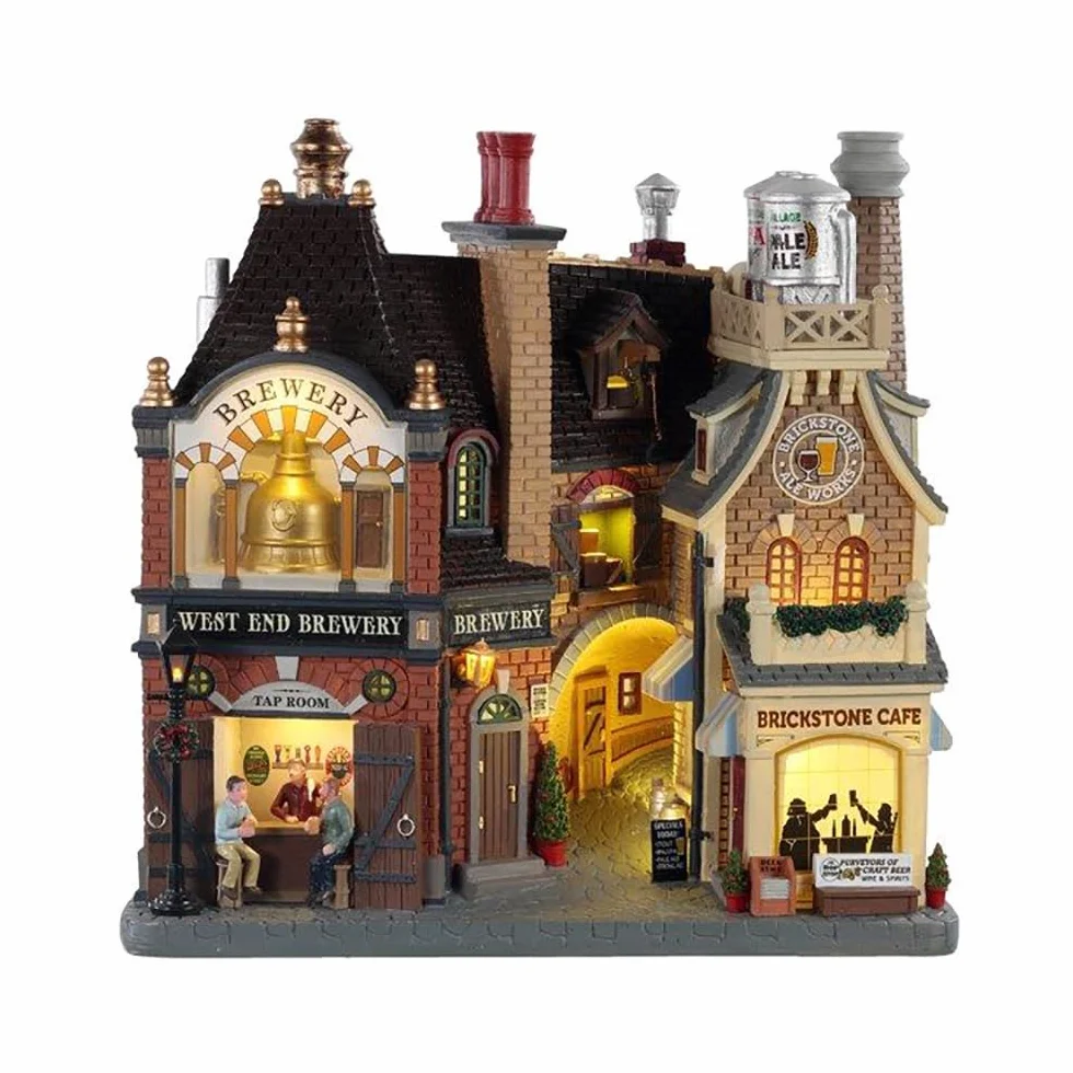 Lemax Christmas Village Beersmith Row - Funciona con Pilas (4,5 V) - 05618