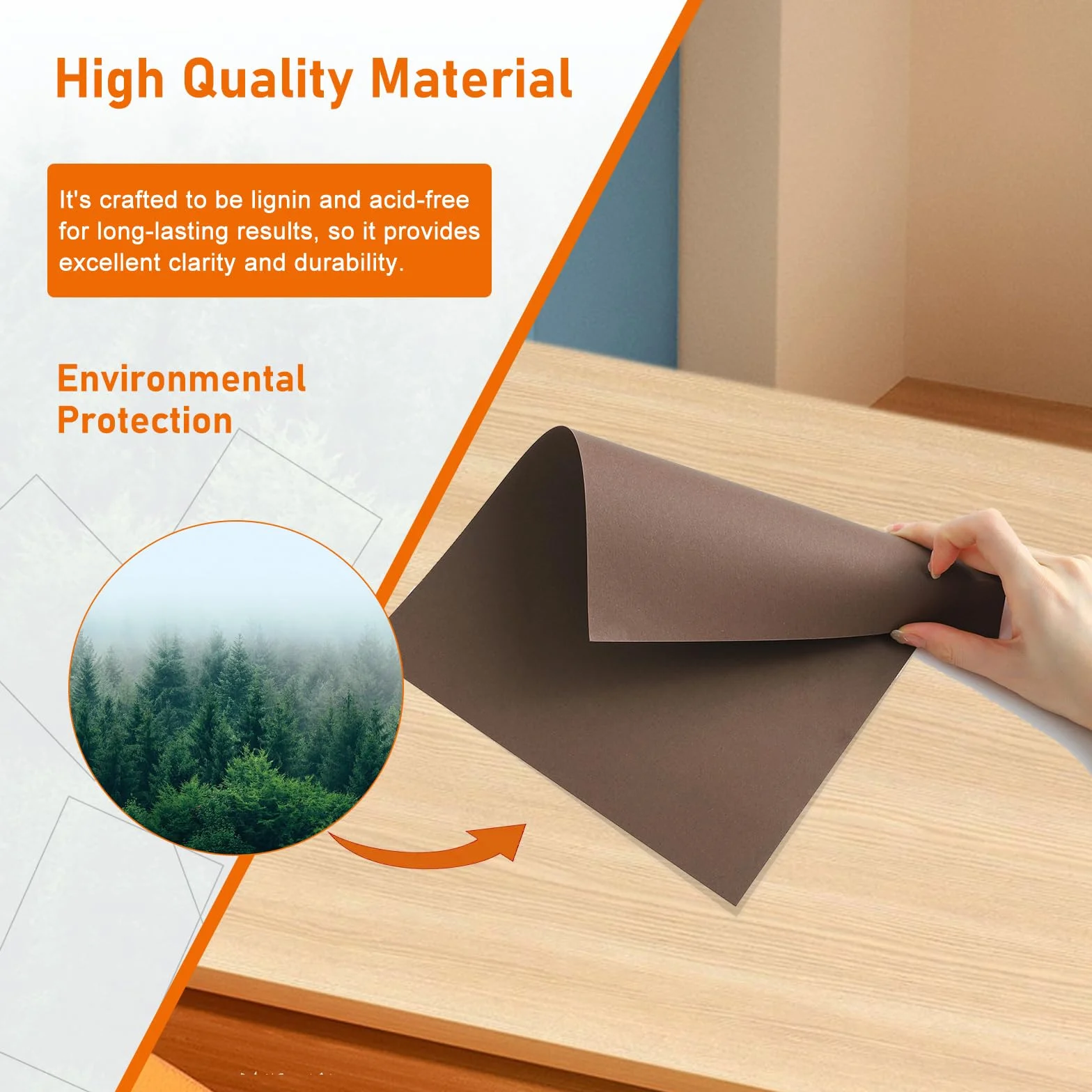 Guakicae 28 hojas de cartulina de color café de 8.5 x 11 pulgadas, papel para álbumes de recortes, 90 libras | Cartulina pesada marrón oscuro para hacer tarjetas, invitaciones de boda, manualidades, tarjetas de agradecimiento